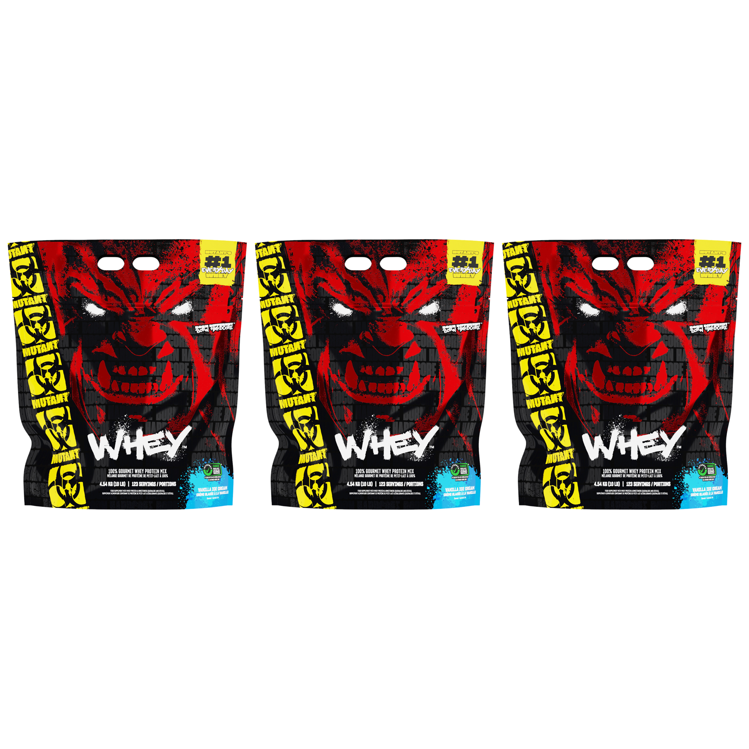MUTANT Mutant Whey - 3x 4540g