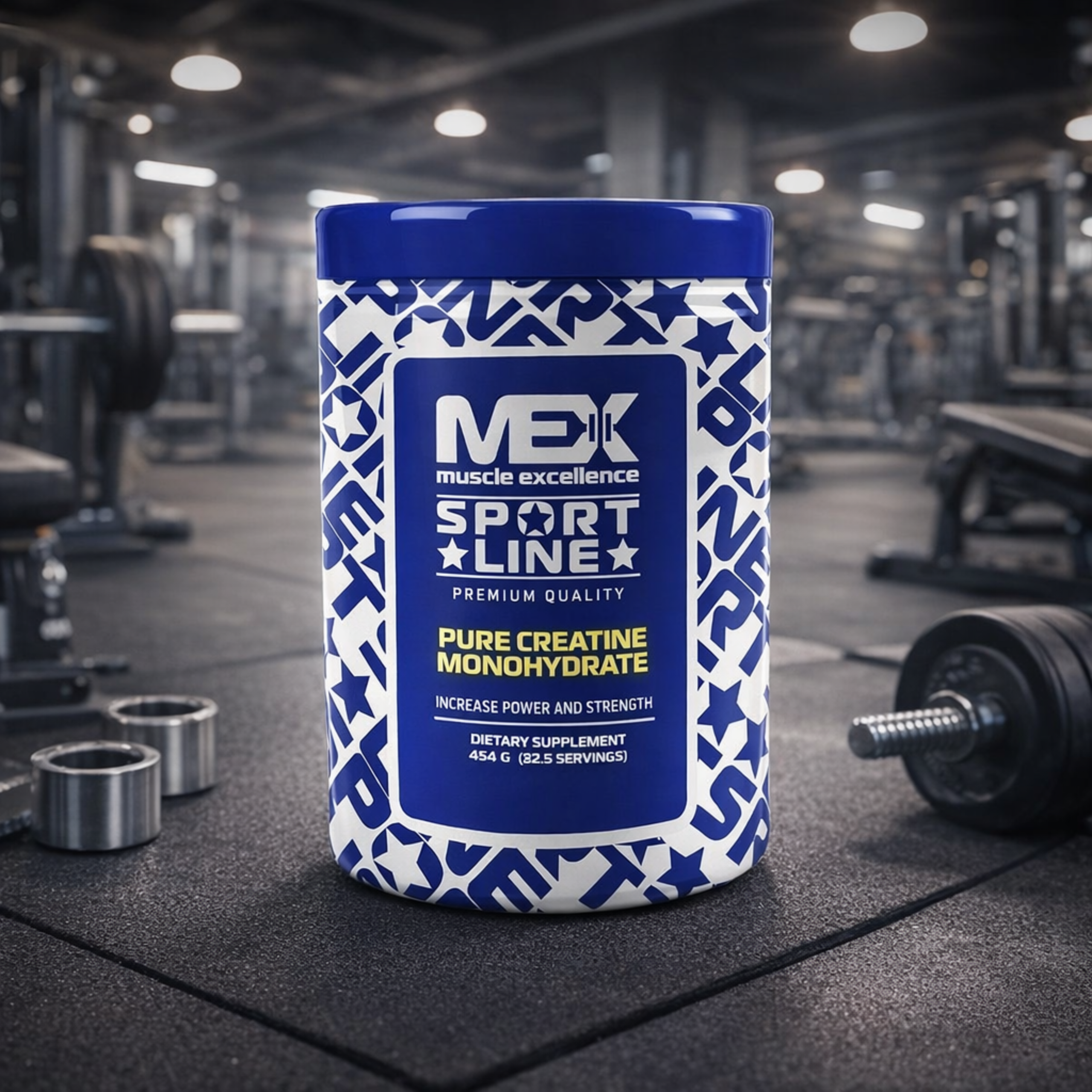 MEX NUTRITION - Pure Creatine Monohydrate - 3x 454g