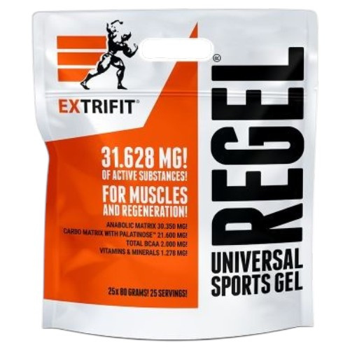 EXTRIFIT - Regel Gel - 25x 2x 80g - Lemon/Orange