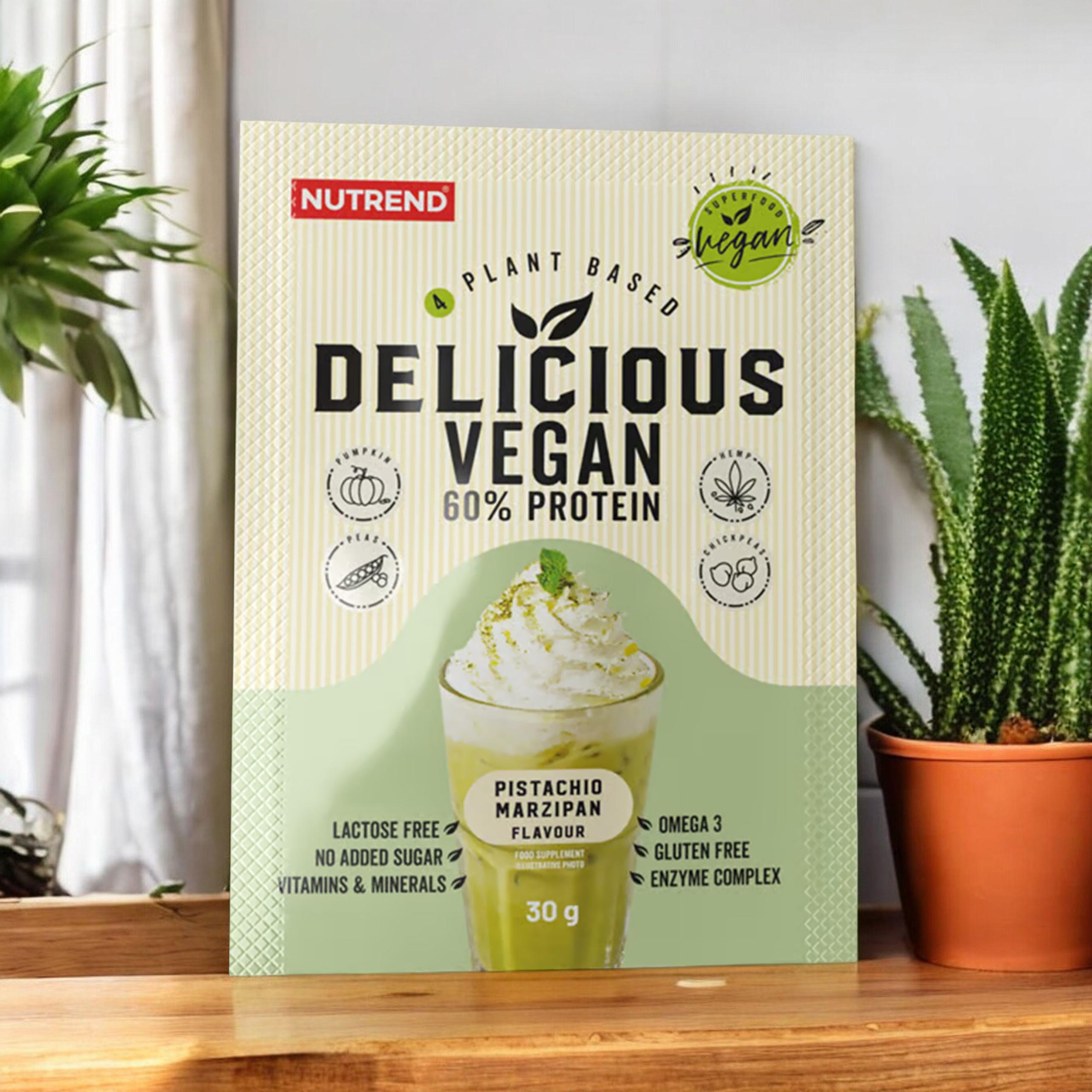 NUTREND Delicious Vegan Protein - 3x 30g - Pistachio Marzipan