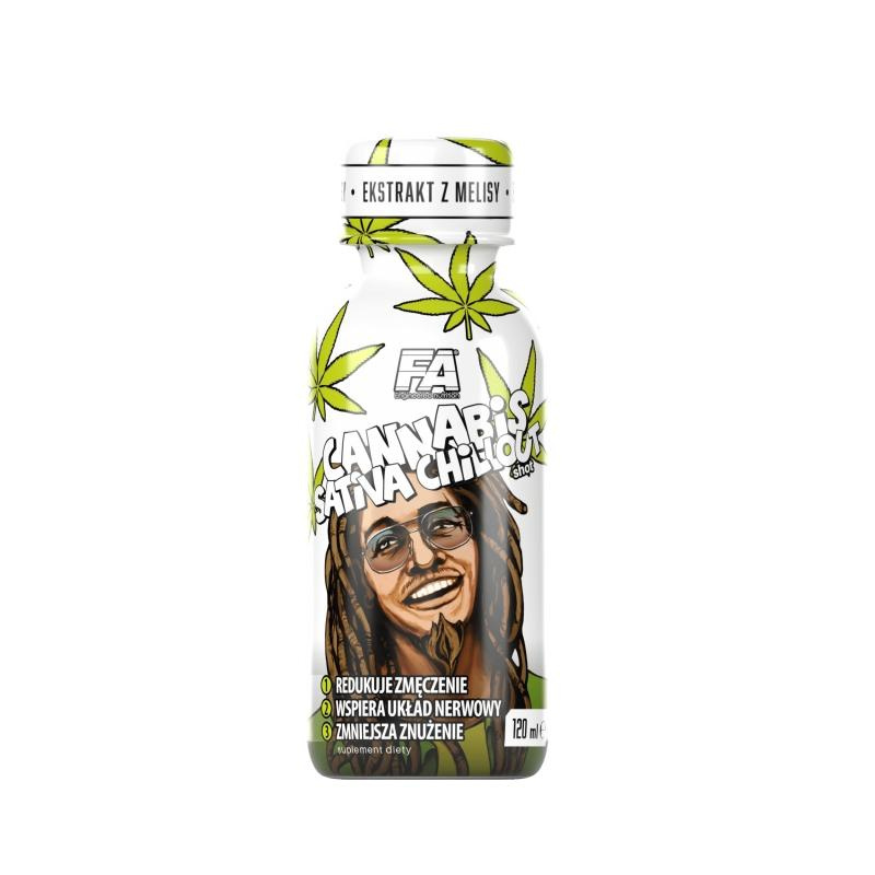 FITNESS AUTHORITY - Cannabis Sativa Chillout Shot - 3x 120ml - Konopia