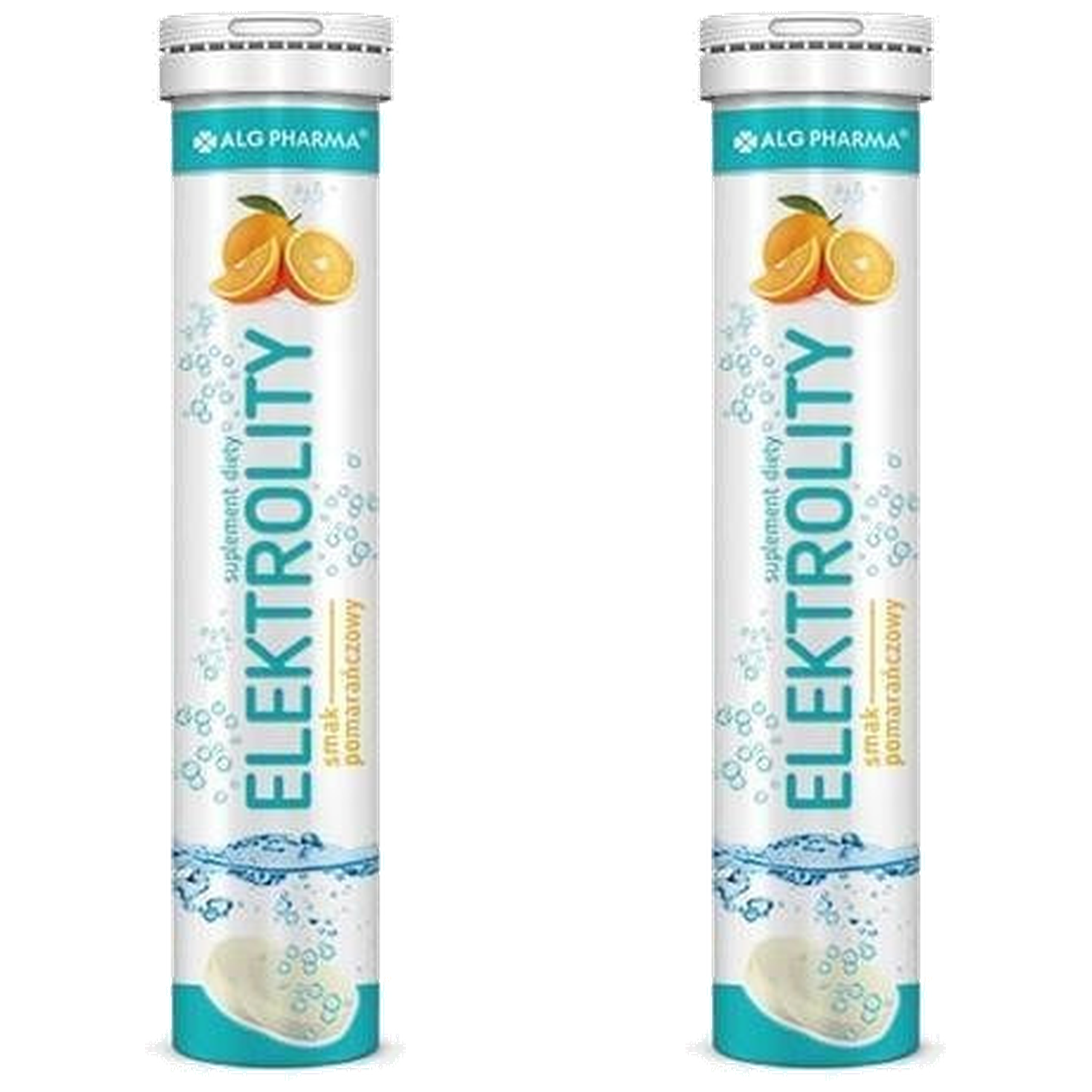 ALG PHARMA - Elektrolity - 20tabs - 2x Orange