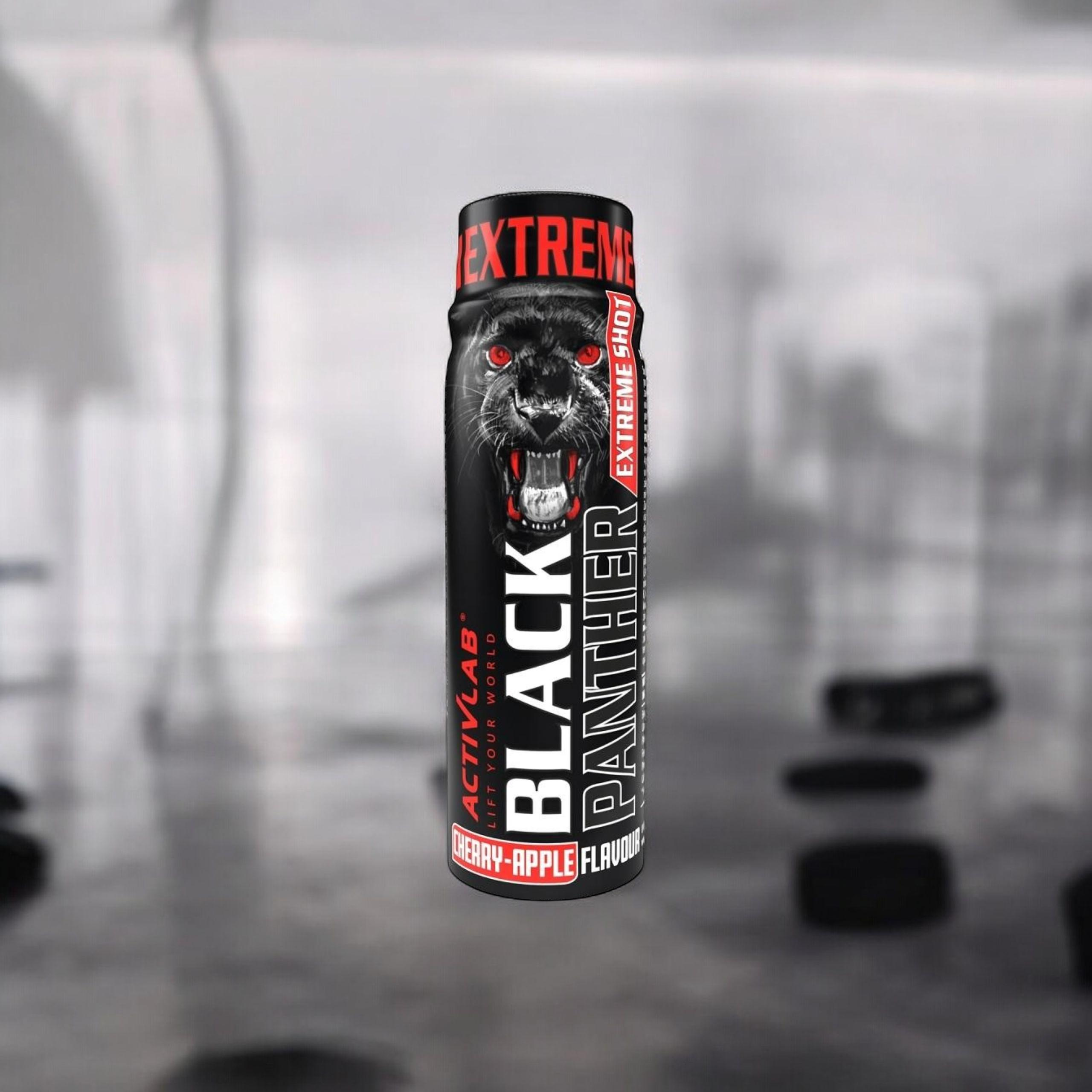 ACTIVLAB - Black Panther Extreme Shot - 12x 2x 80ml - Cherry Apple