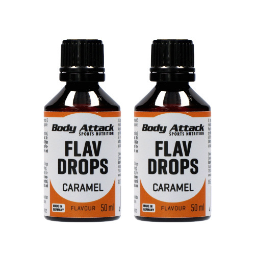 BODY ATTACK Flav Drops - 2x 50ml