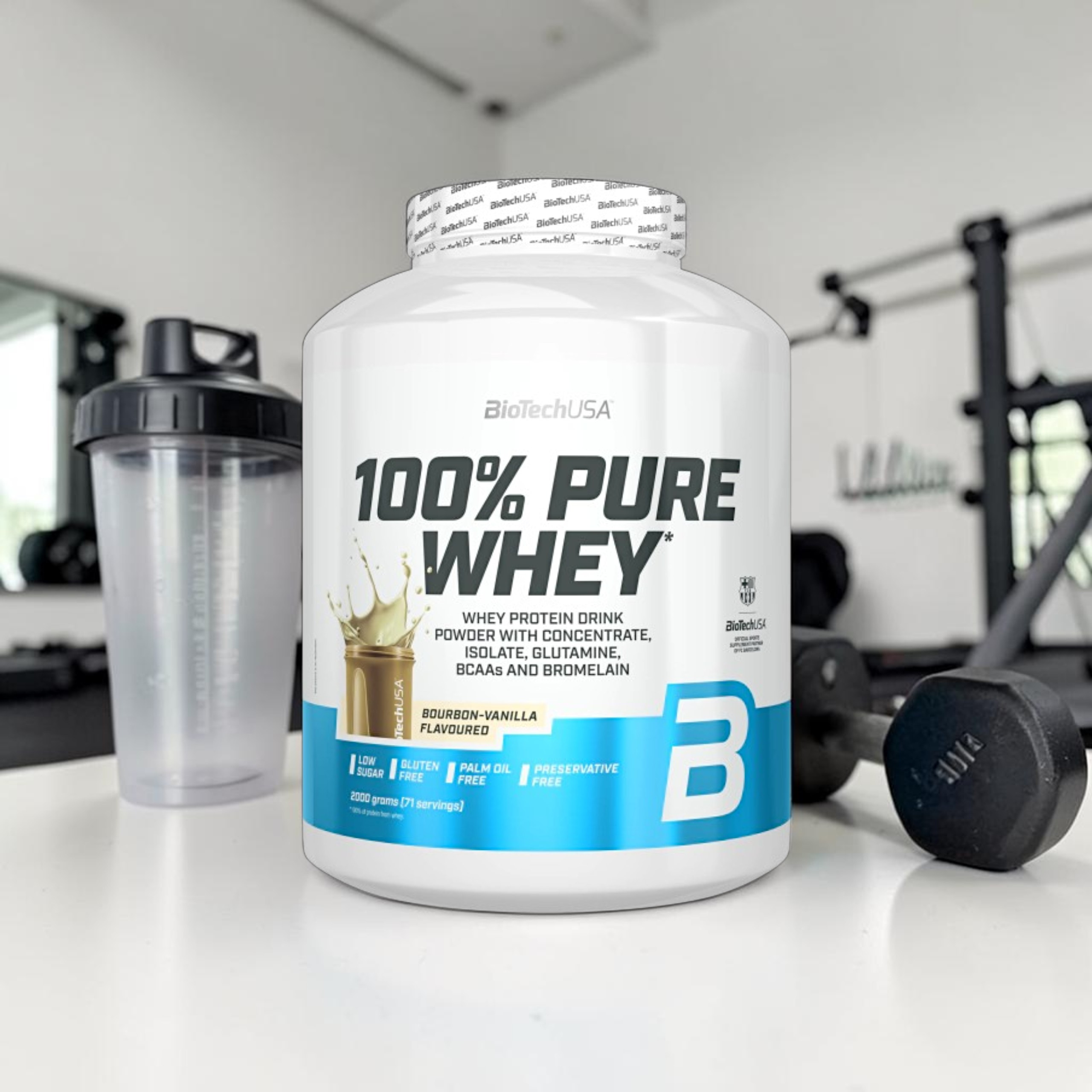 BIOTECH - 100% Pure Whey - 2x 2000g - Bourbon Vanilla