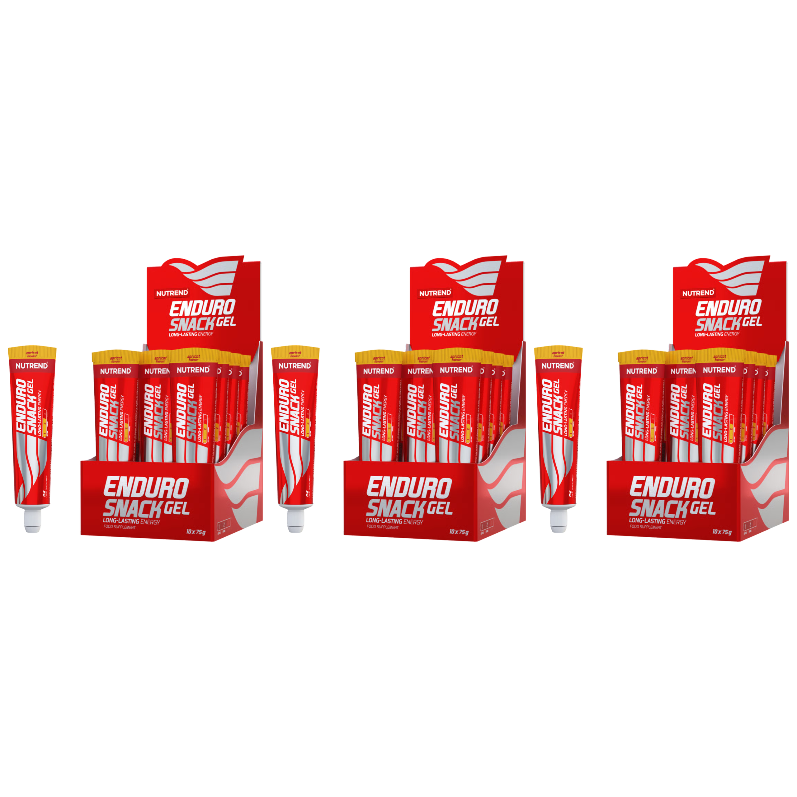 NUTREND - Endurosnack - 10x 3x 75g 