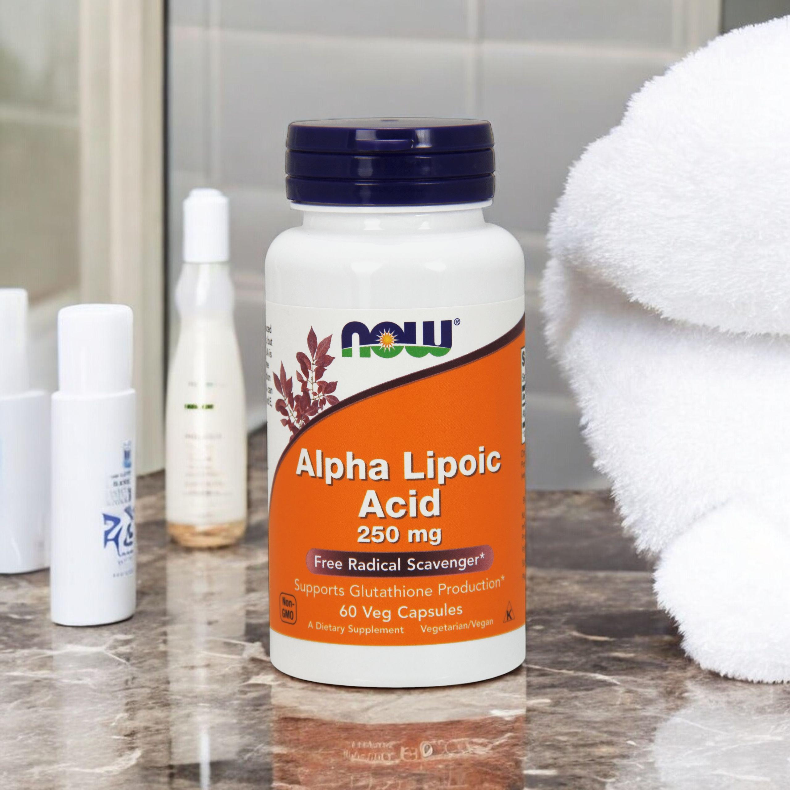 NOW Alpha Lipoic Acid 250mg - 3x 60vegcaps