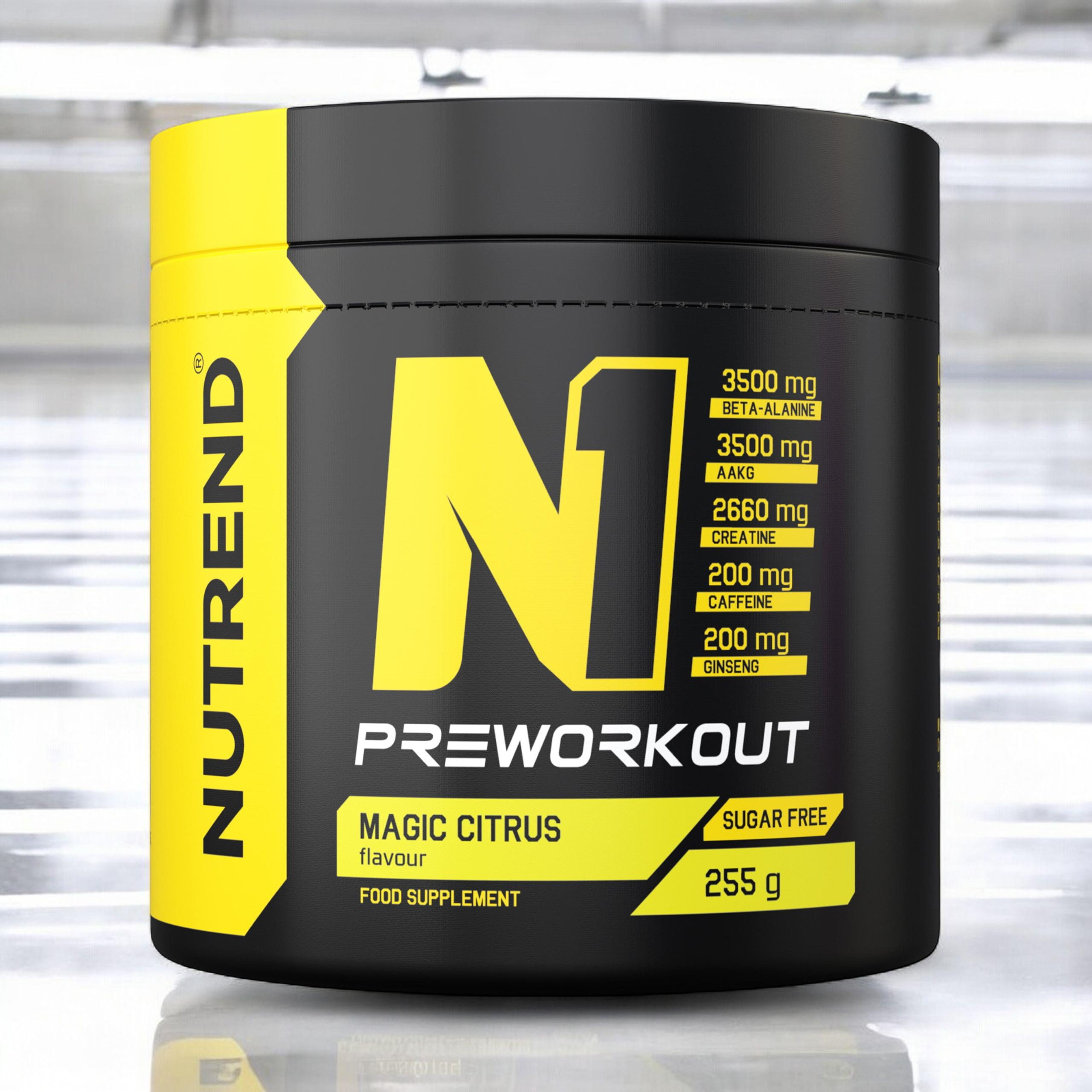 NUTREND N1 Pre Workout - 2x 255g