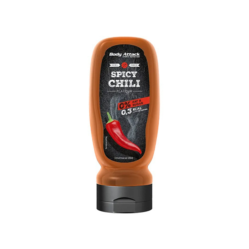 BODY ATTACK Spicy Chilli Sauce - 3x 320ml
