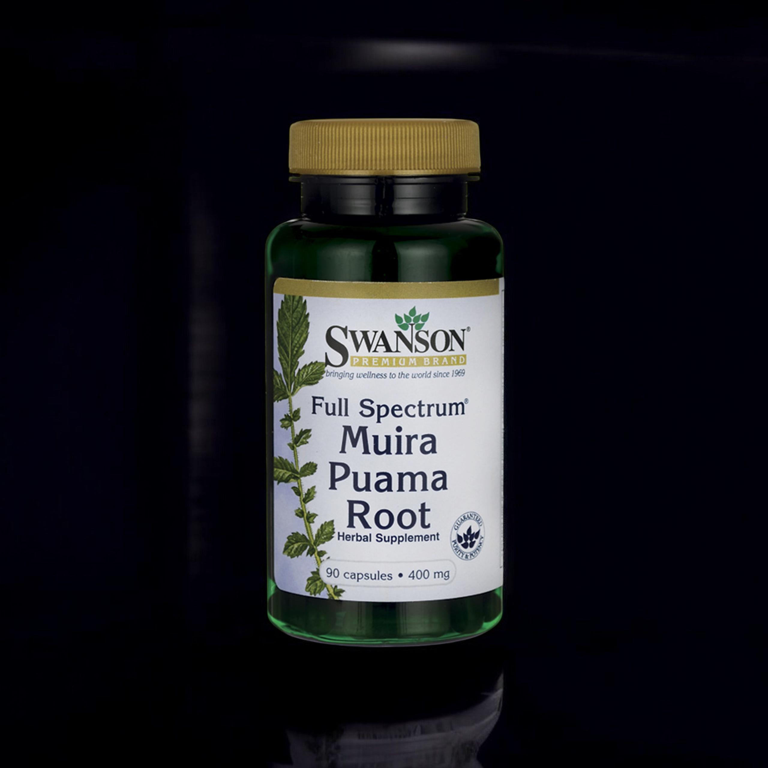 SWANSON Full Spectrum Muira Puama Root 400mg - 90caps