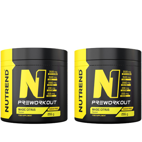 NUTREND N1 Pre Workout - 2x 255g