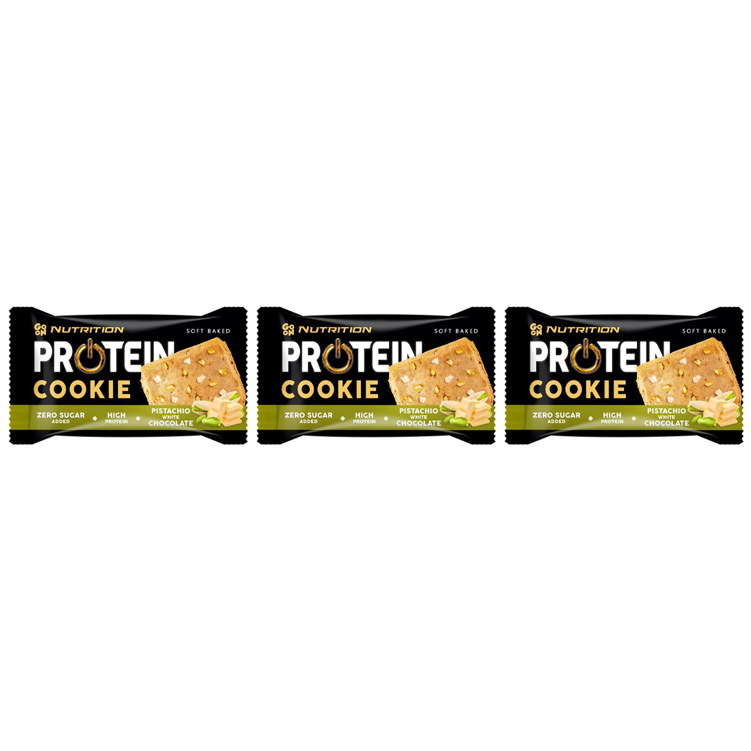 SANTE Protein Cookie - 3x 50g - Pistachio White Chocolate