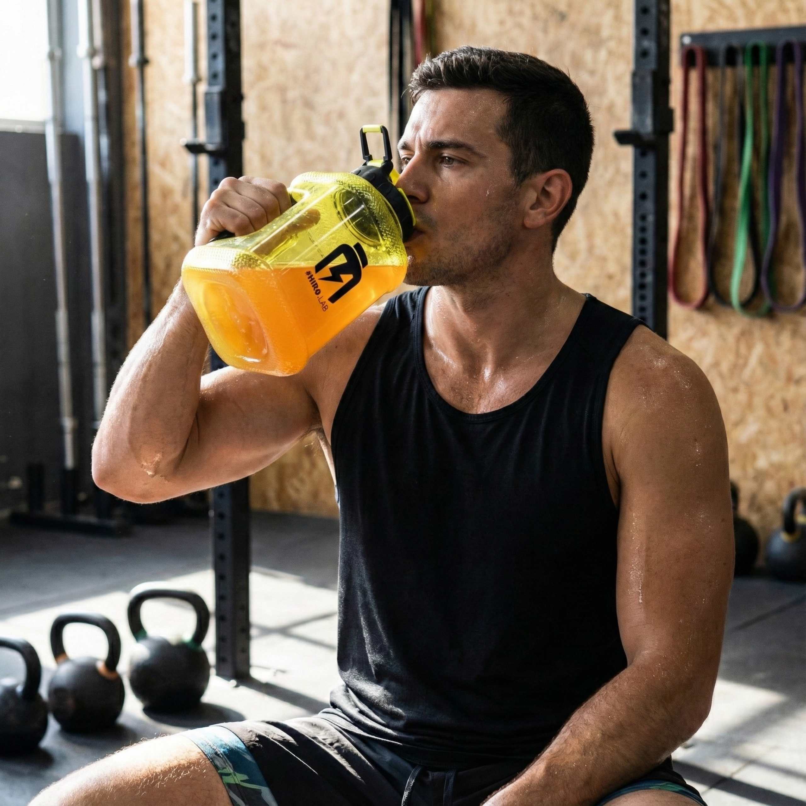 HIRO.LAB Water jug Crater Cap - 1,89l - Kanister, bidon, butelka na wodę