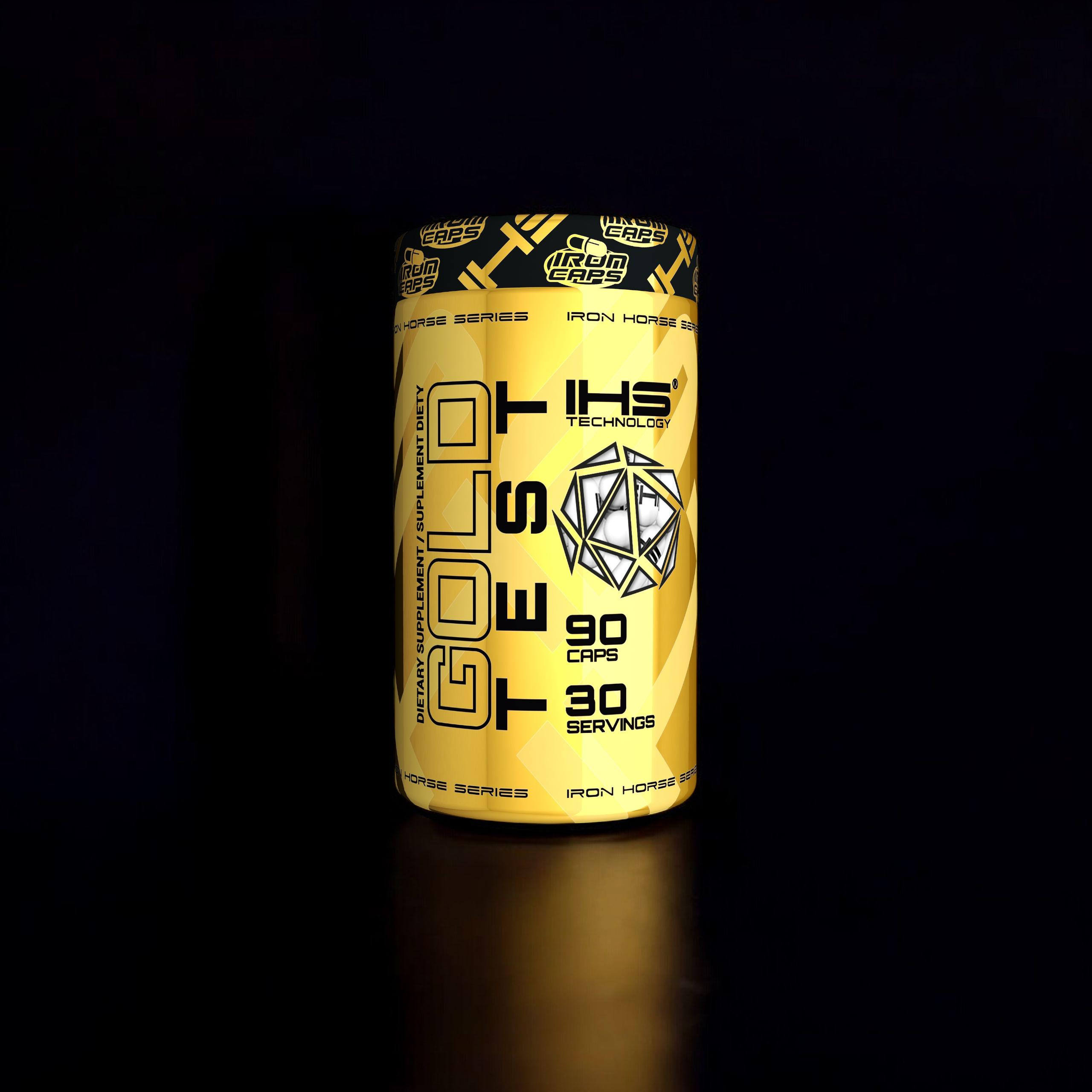 IRON HORSE Gold Test - 3x 90caps