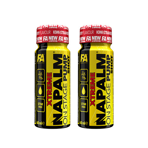 FITNESS AUTHORITY Xtreme Napalm On Stage Pump Shot SF - 2x 60ml