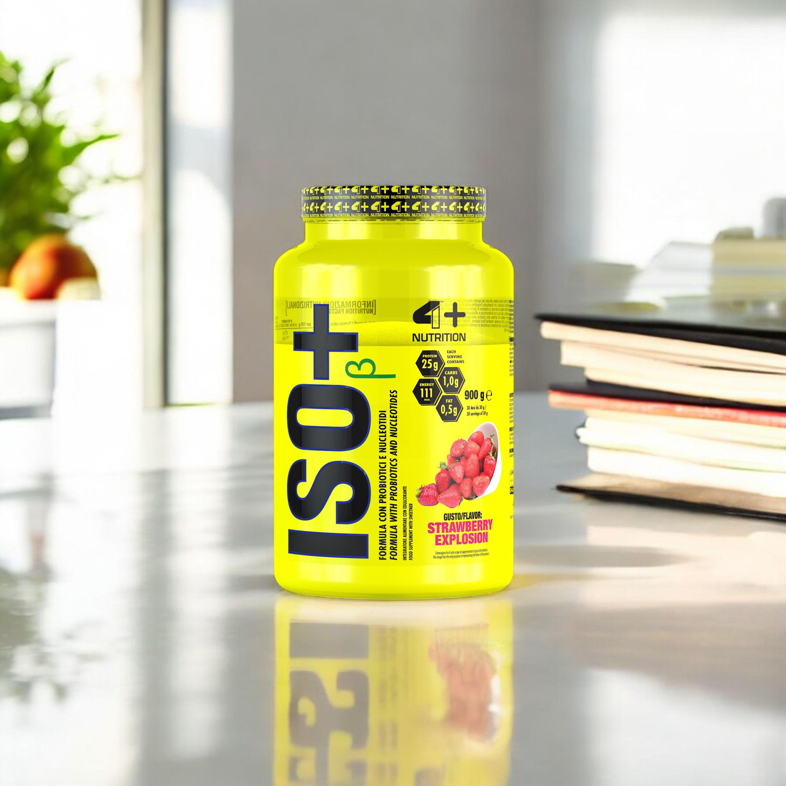 4+ NUTRITION Iso+ Probiotics - 3x 900g