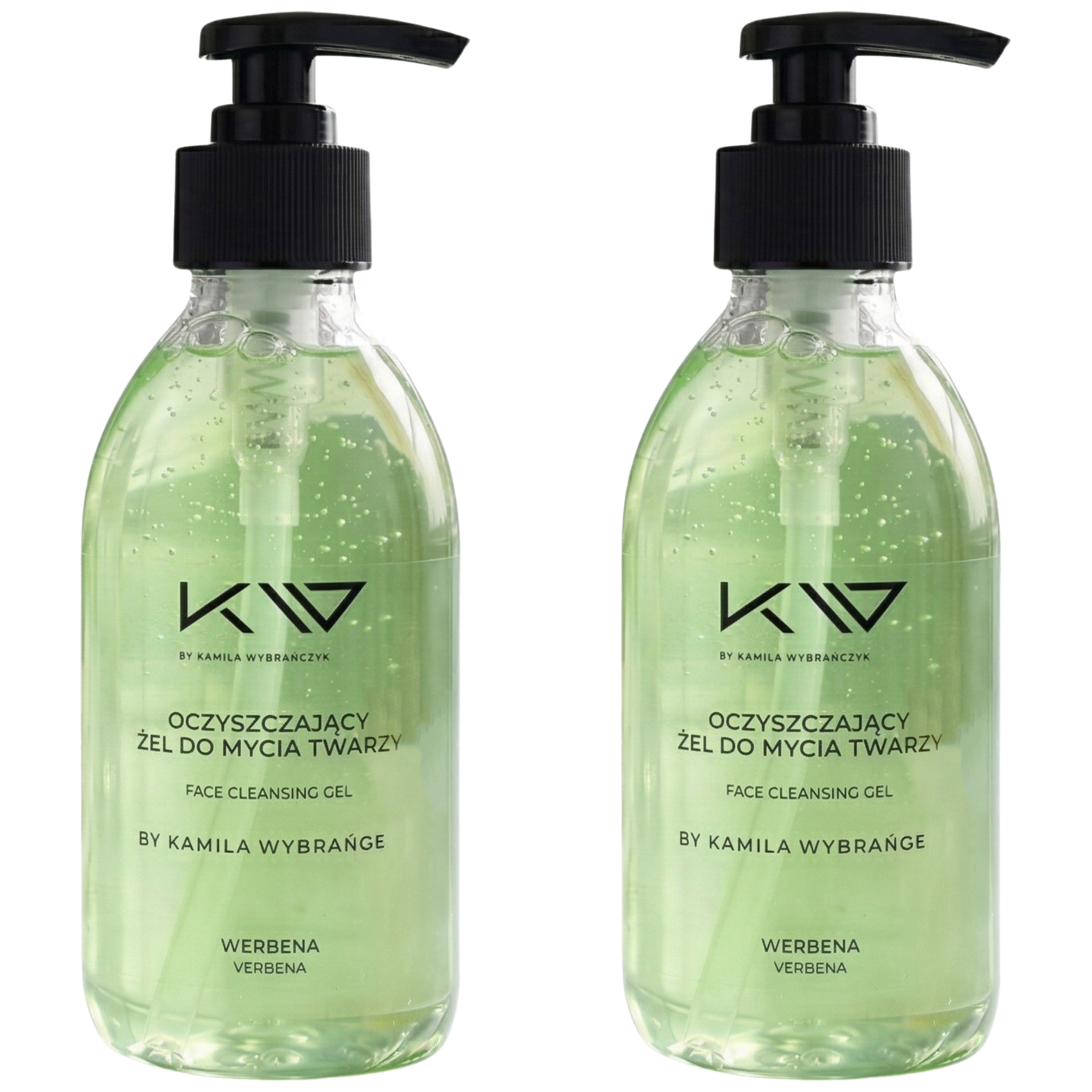 KAMILA WYBRAŃCZYK - Oczyszczający Żel do Mycia Twarzy - 2x 200ml