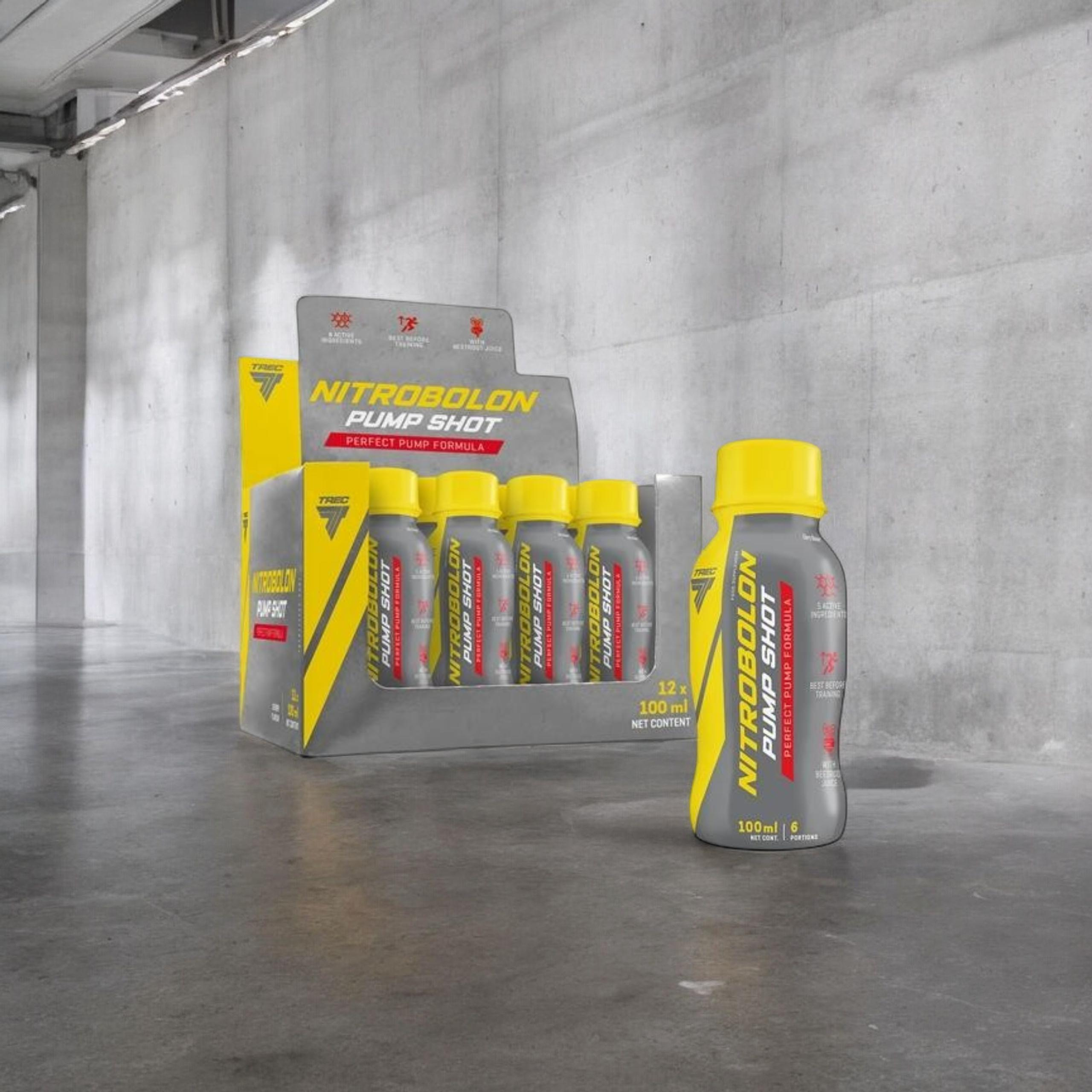 TREC - Nitrobolon Pump Shot - 12x 100ml - Cherry
