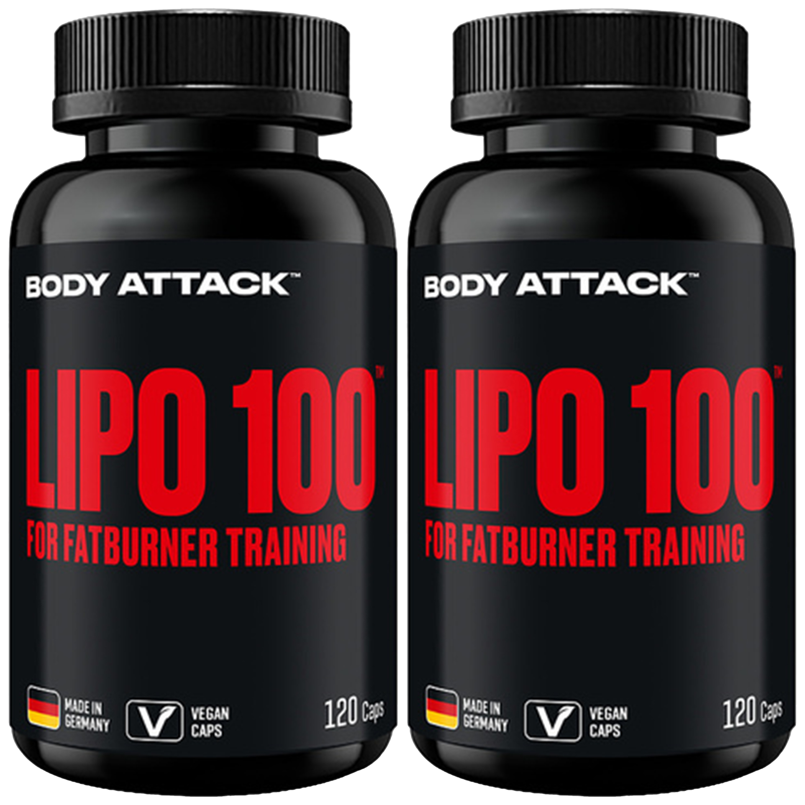 BODY ATTACK Lipo 100 - 2x 120vcaps