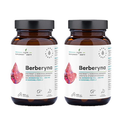 AURA HERBALS - Berberyna - 2x 60caps.