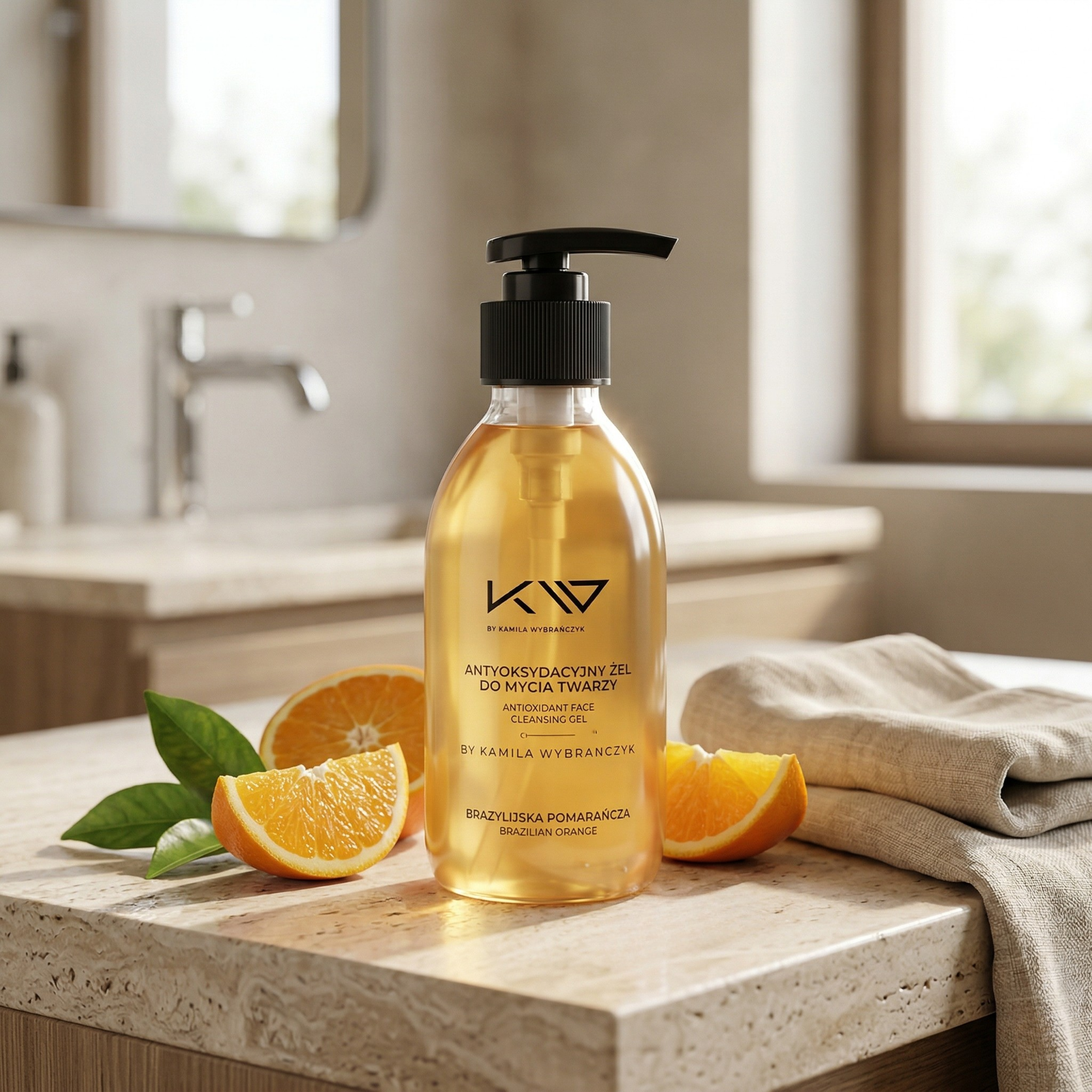 KAMILA WYBRAŃCZYK - Antyoksydacyjny Żel do Mycia Twarzy - 200ml 