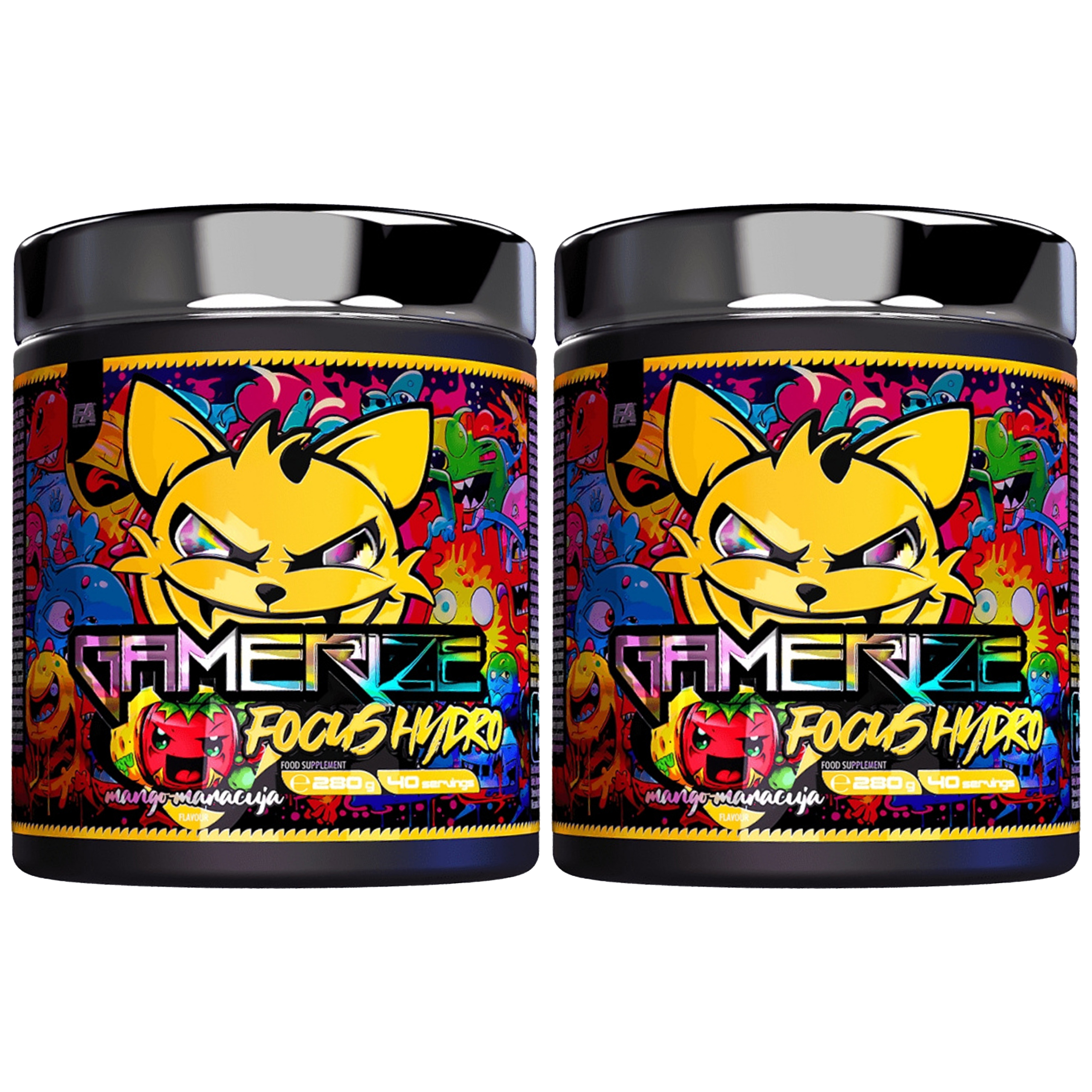 FITNESS AUTHORITY - Gamerize Focus Hydro - 2x 280g