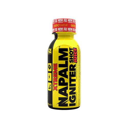 FITNESS AUTHORITY Xtreme Napalm Igniter Juice Shot - 3x 120ml
