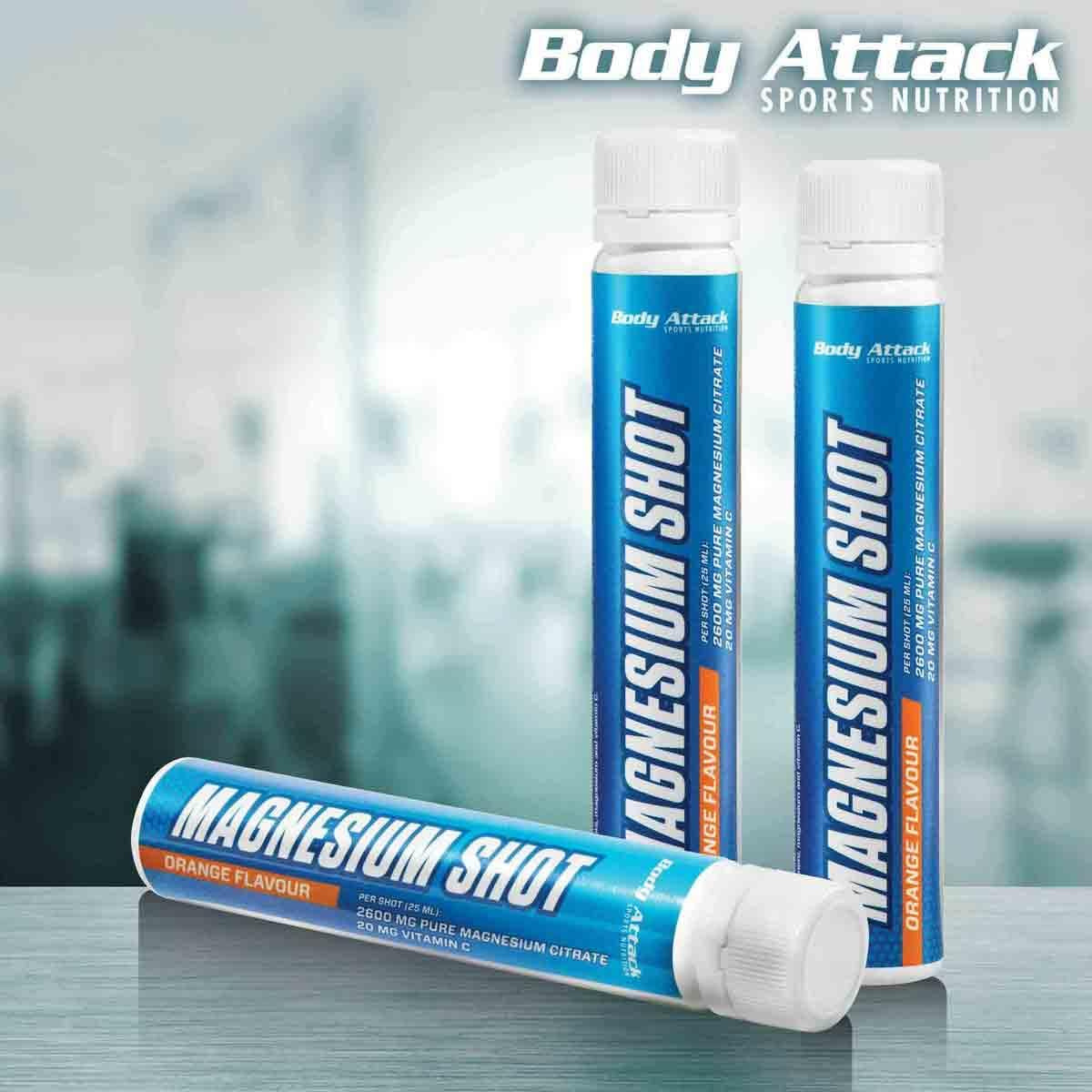 BODY ATTACK - Magnesium Shot - 20x 2x 25g