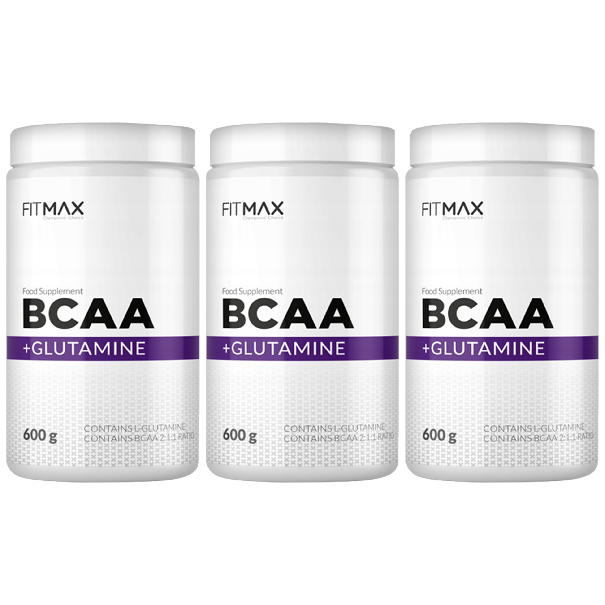 FITMAX Bcaa + Glutamine - 3x 600g