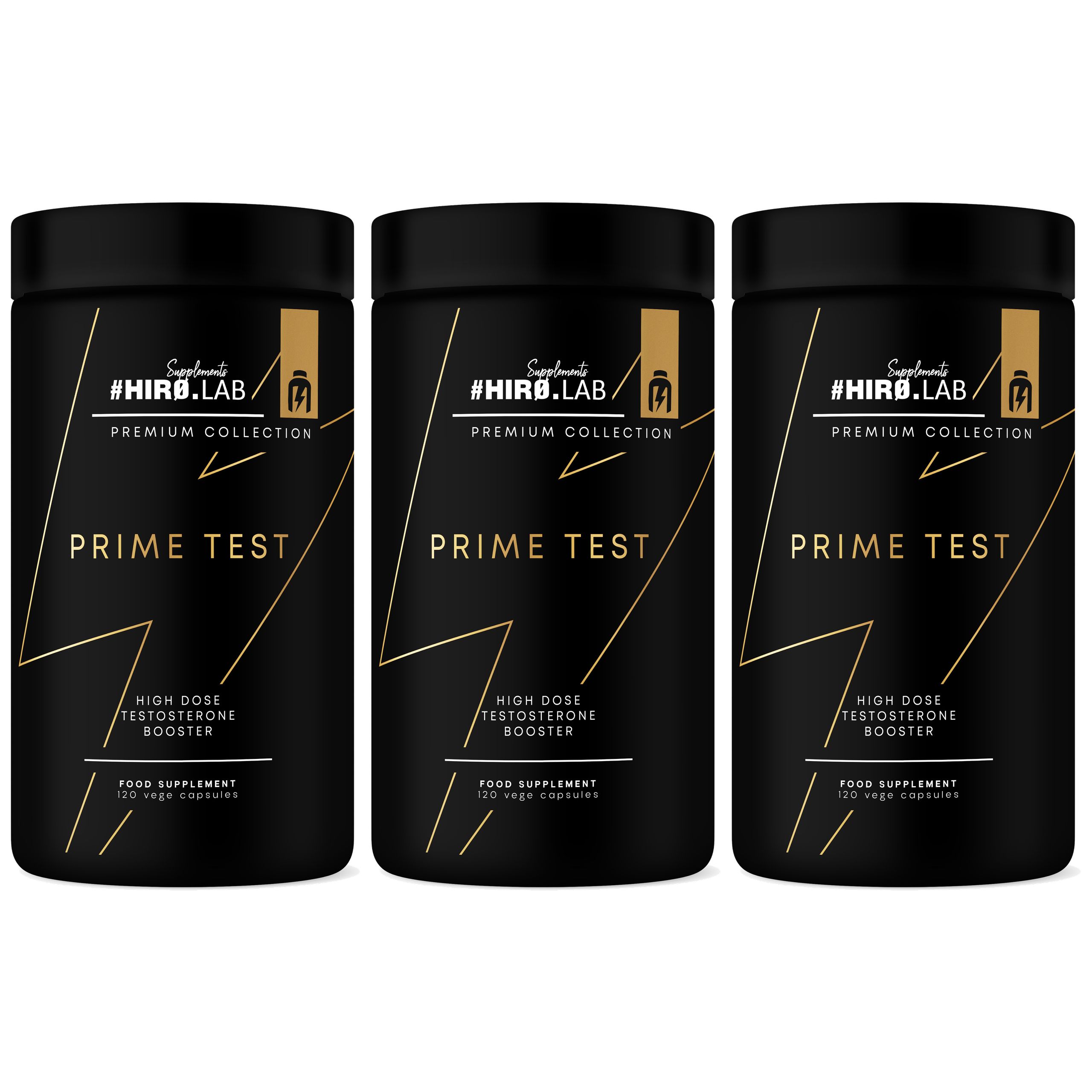 HIRO.LAB Prime Test - 3x 120vcaps.