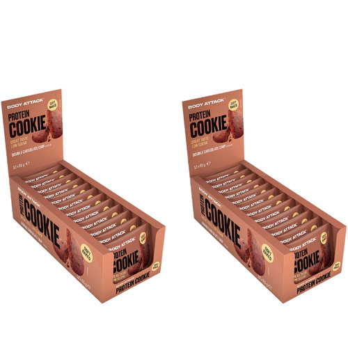 BODY ATTACK - Protein Cookie - 12x 2x 60g