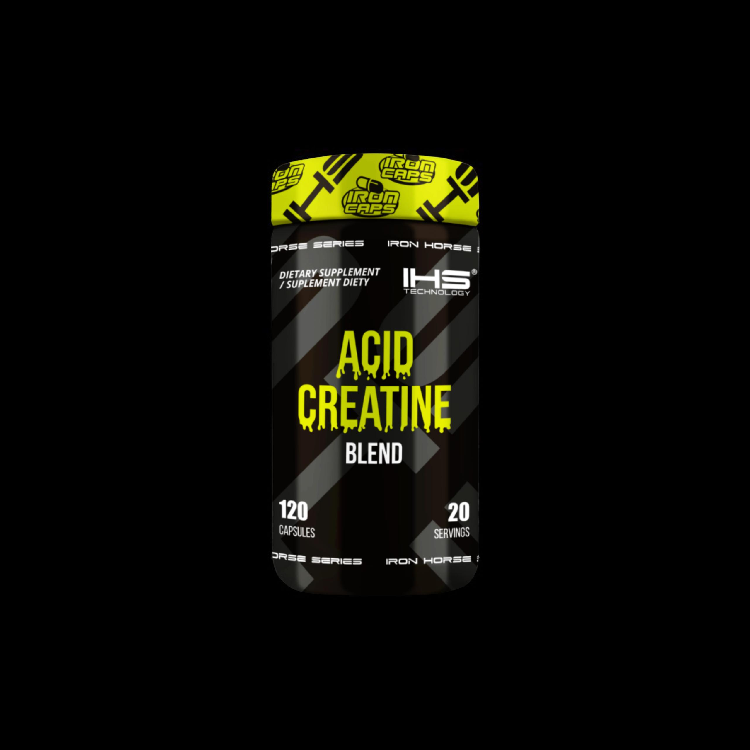 IRON HORSE - Acid Creatine Blend - 120caps.