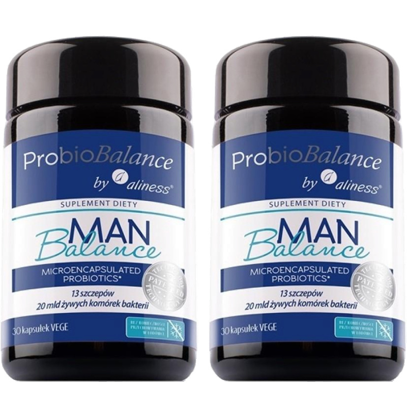 ALINESS - ProbioBALANCE Man Balance 20 mld. - 2x 30vcaps.
