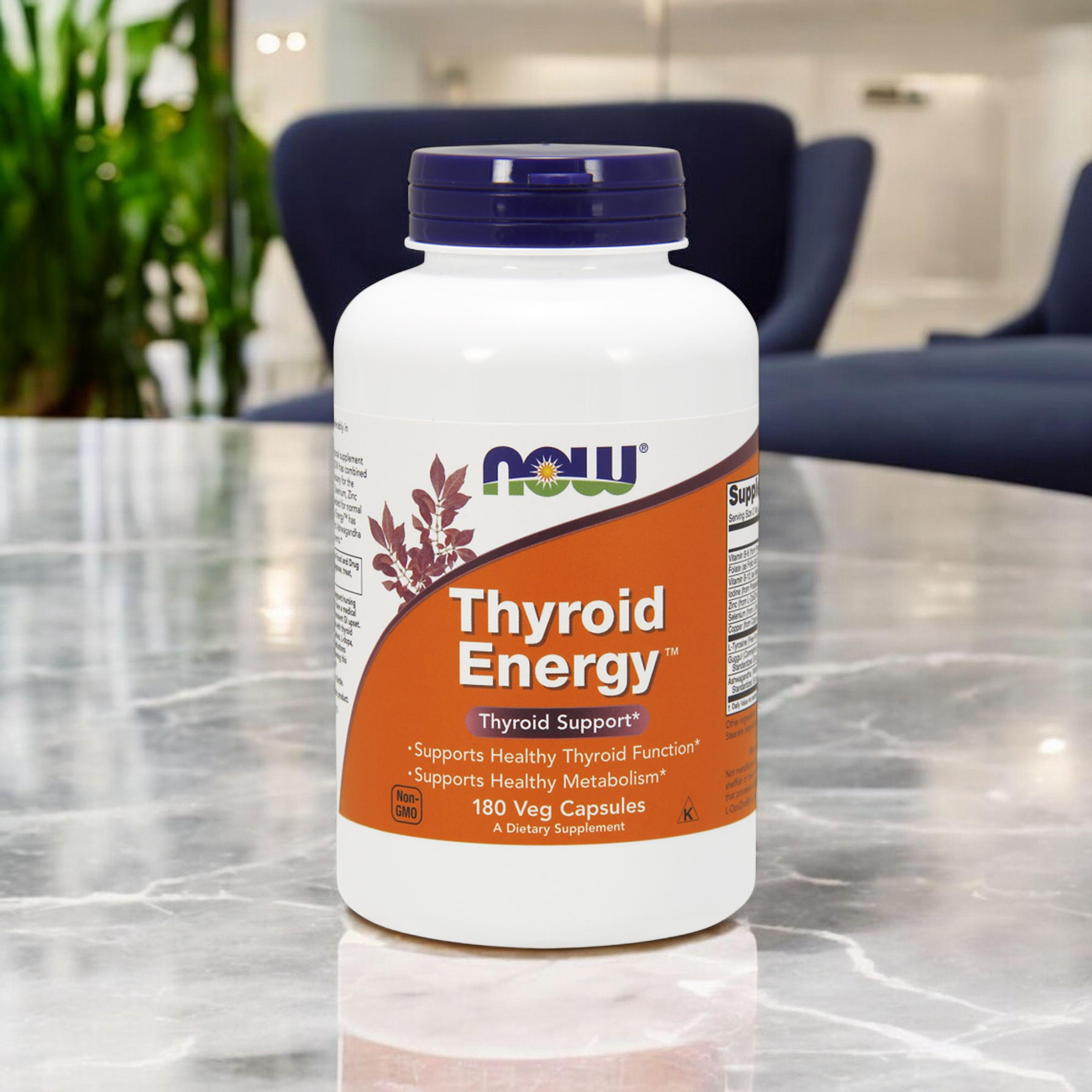 NOW Thyroid Energy - 3x 180vegcaps