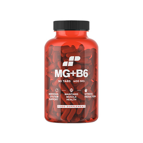 MP NUTRITION Mg + B6 - 90tabs - Magnez + Witamina B6