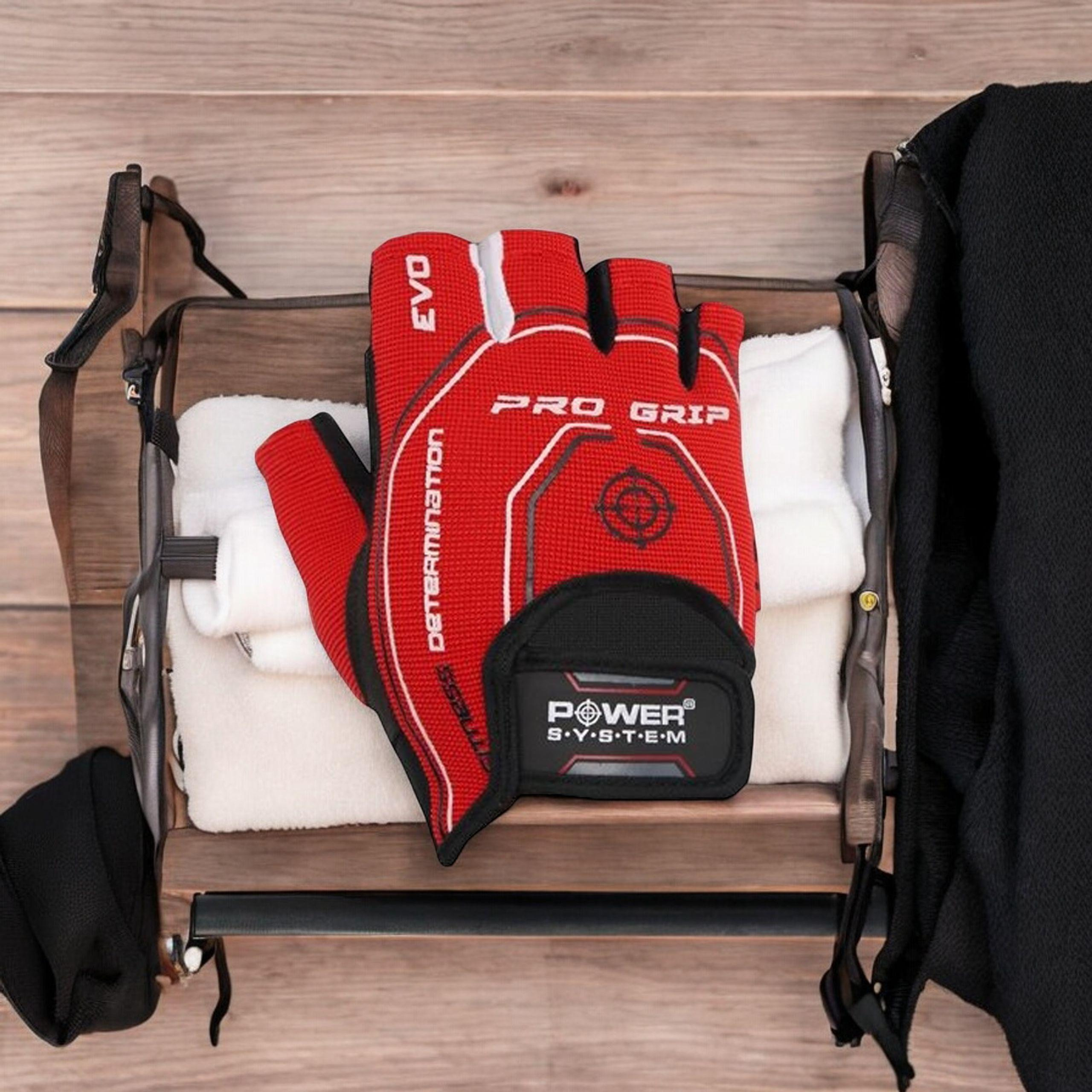 POWER SYSTEM Rękawice - Pro Grip Evo - Red