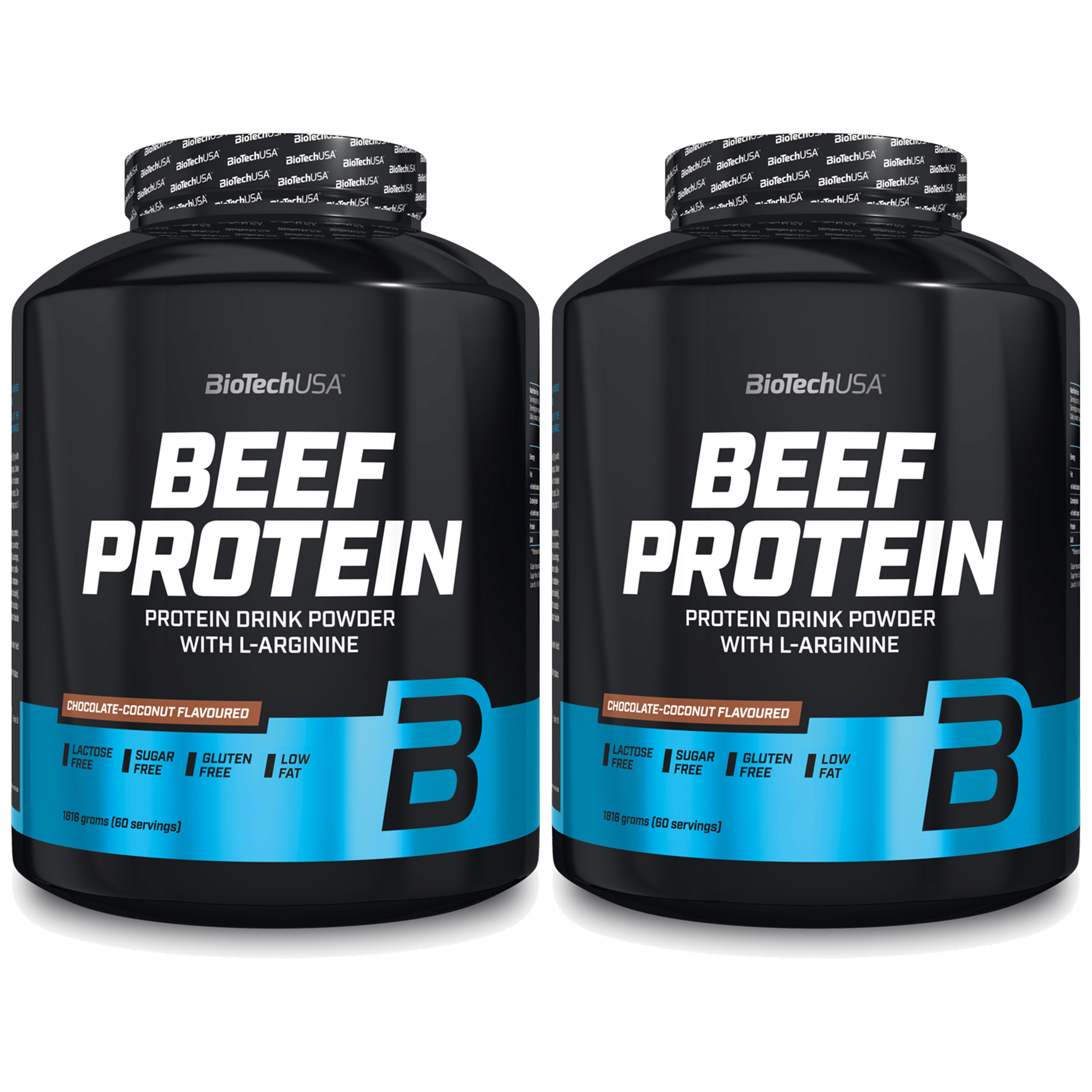 BioTech USA Beef Protein - 2x 1816g