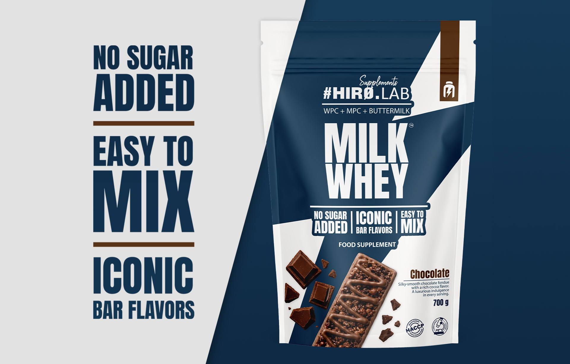 HIRO.LAB - Milk Whey - 3x 700g
