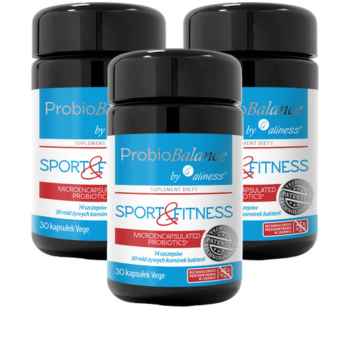 ALINESS ProbioBALANCE Sport&Fitness 30mld - 3x 30vcaps