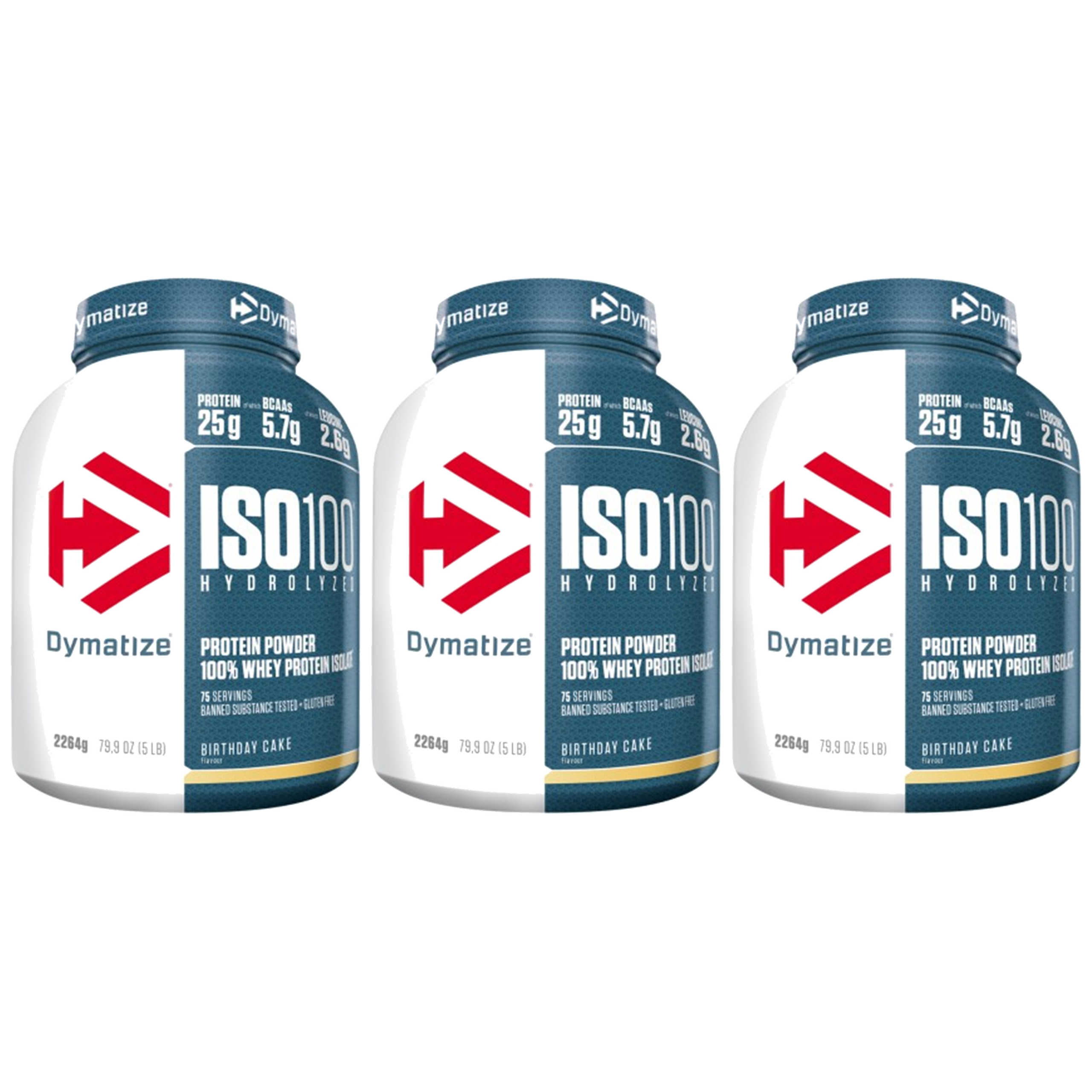 DYMATIZE Iso 100 - 3x 2264g