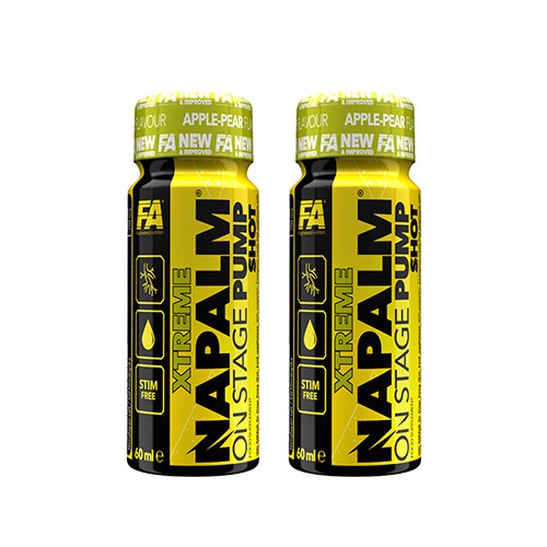 FITNESS AUTHORITY Xtreme Napalm On Stage Pump Shot SF - 2x 60ml