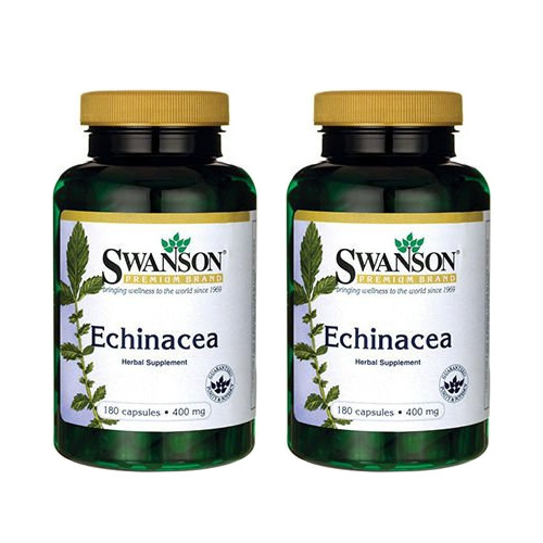 SWANSON Echinacea 400mg - 2x 180caps
