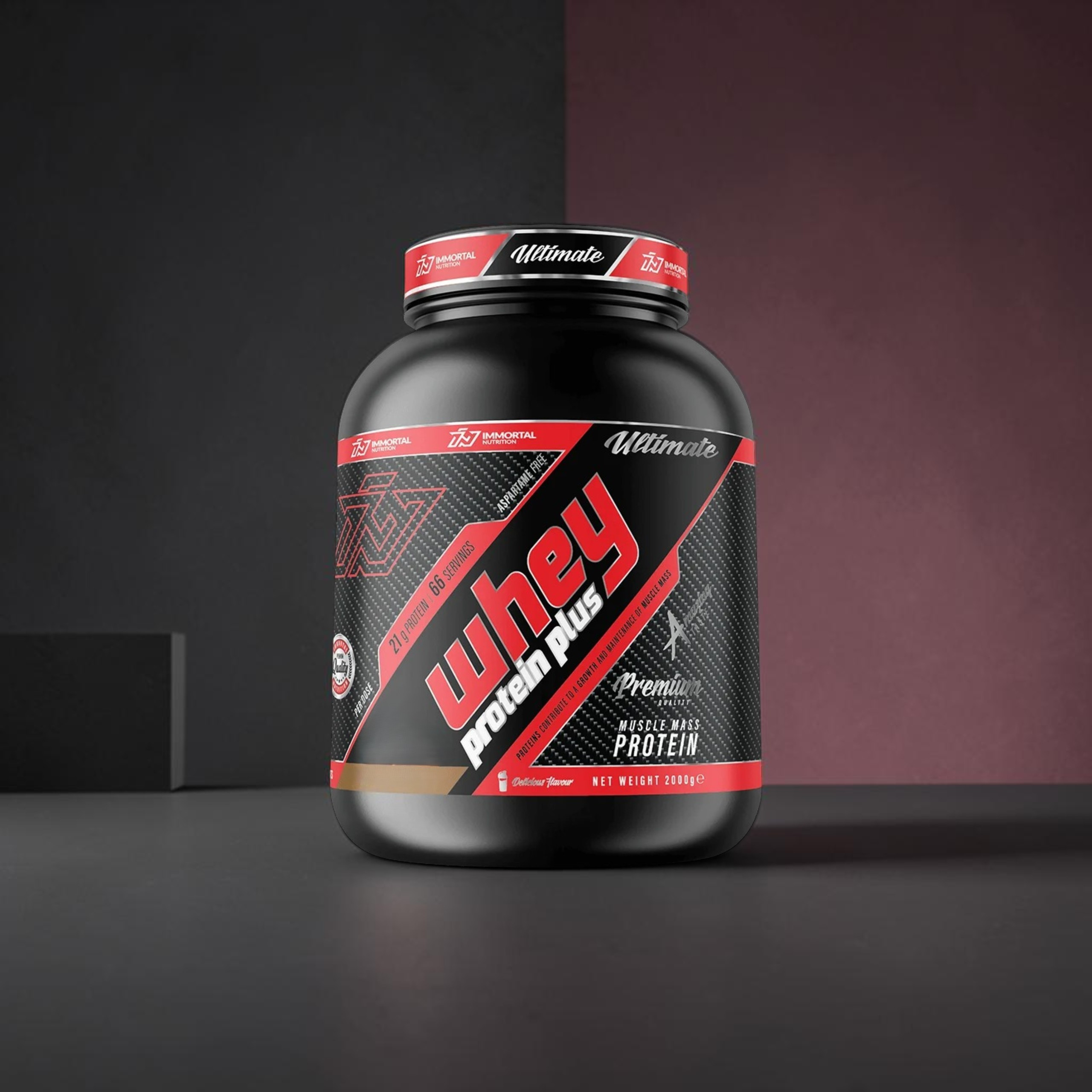 IMMORTAL NUTRITION - Whey Protein Plus - 2000g