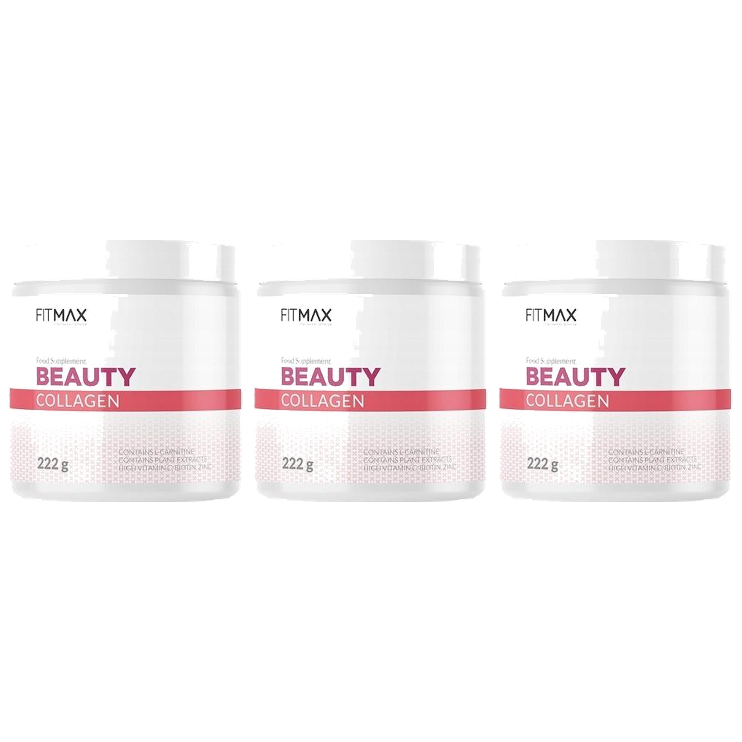FITMAX Beauty Collagen - 3x 222g