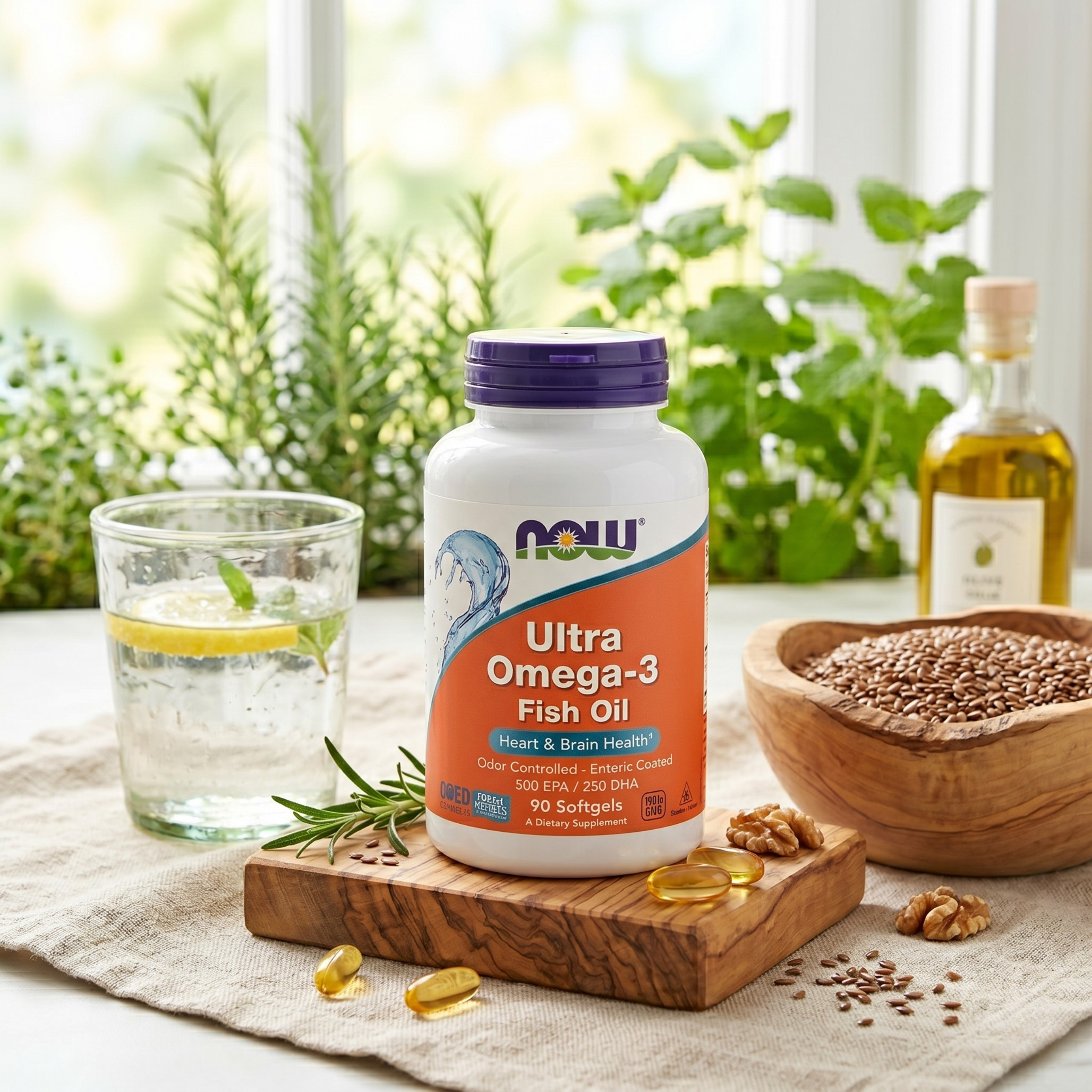 NOW Ultra Omega3 500EPA/250DHA - 90softgels