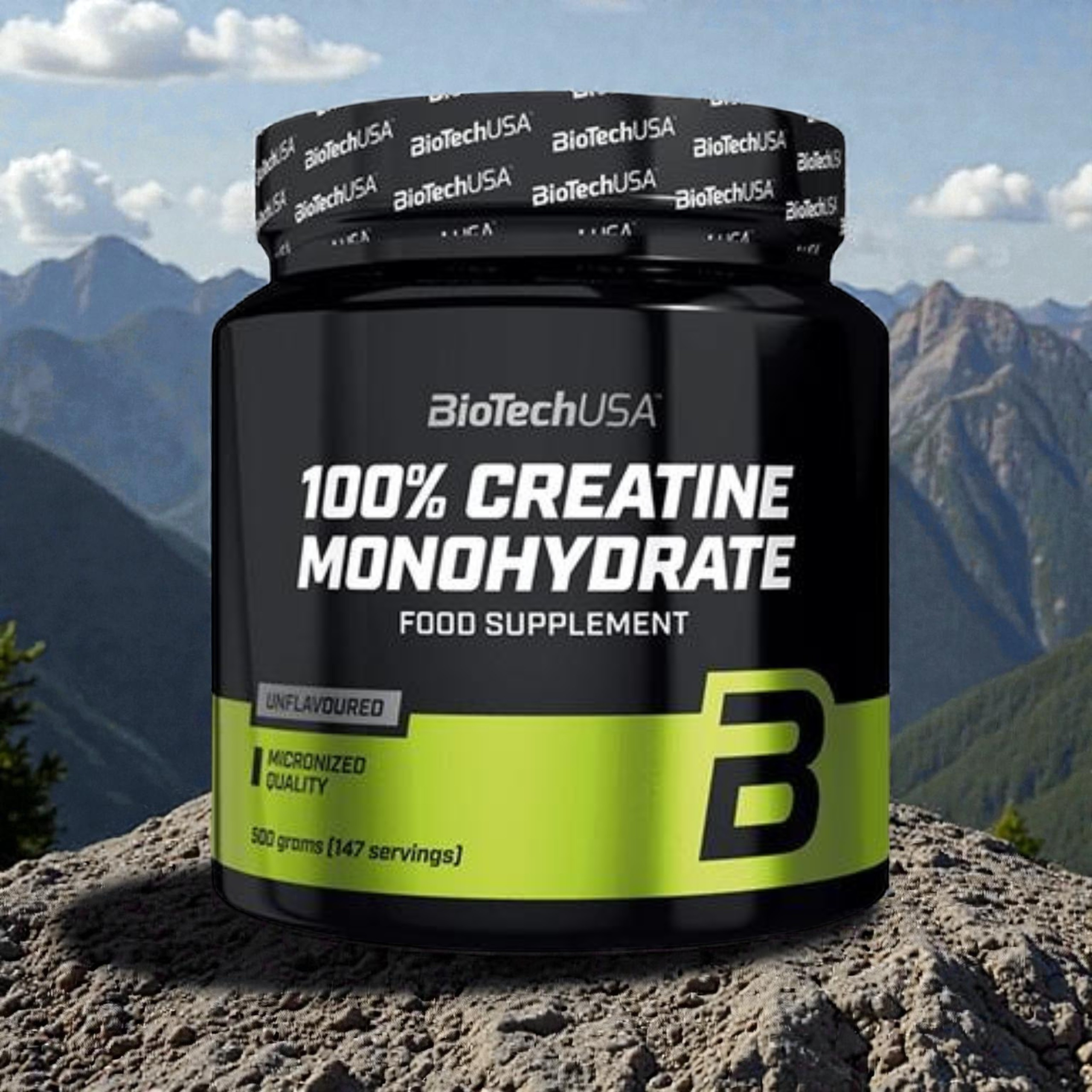 BIOTECH - Creatine - 3x 500g - Unflavoured