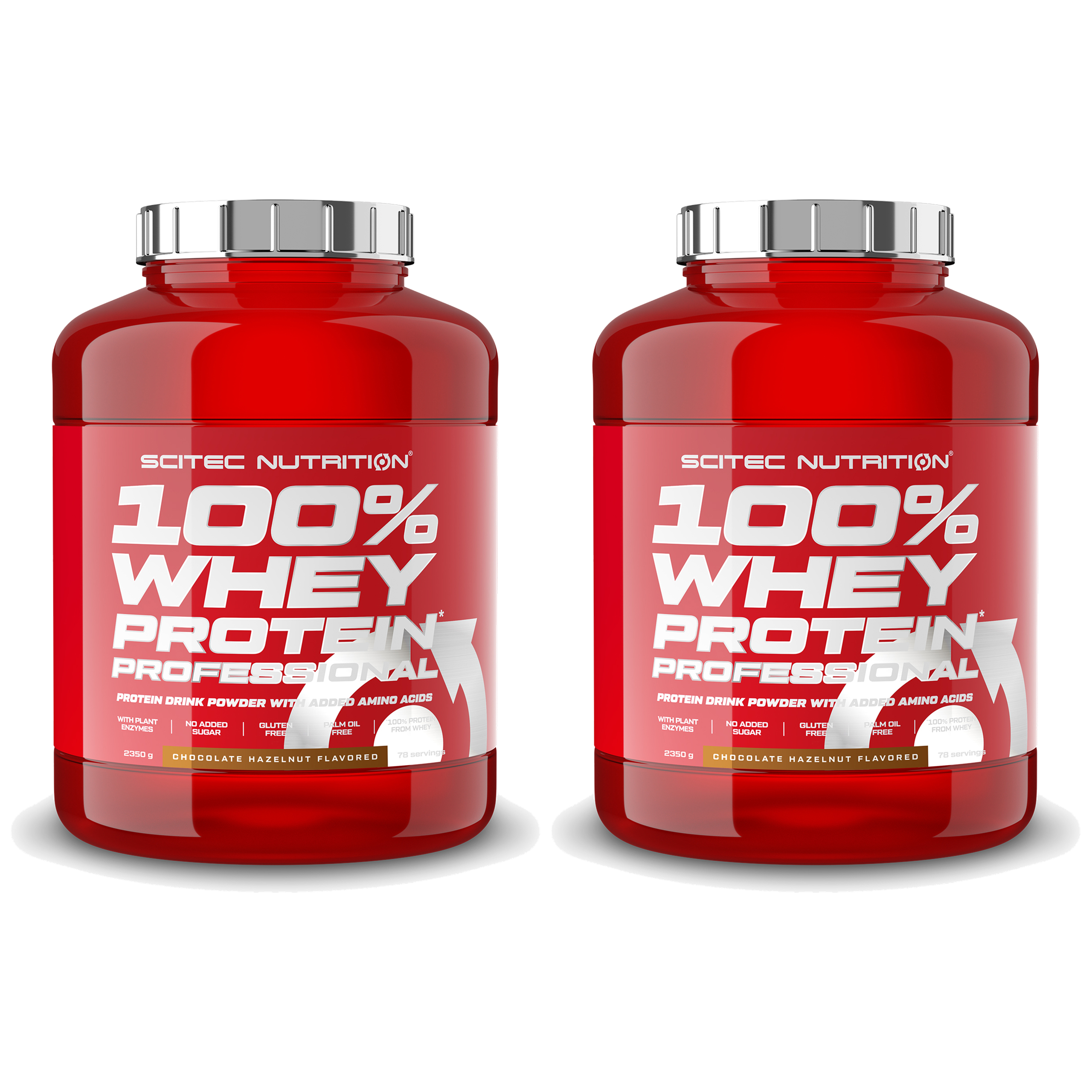 SCITEC 100% Whey Protein Professional - 2x 2350g