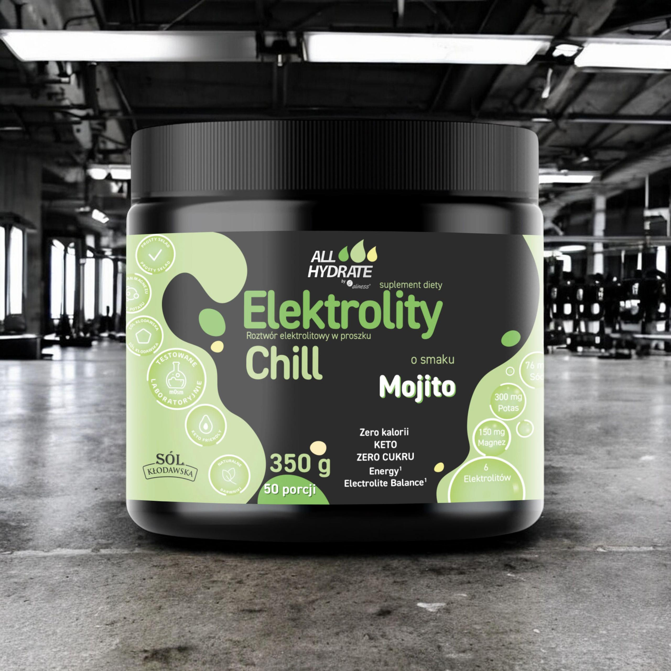 ALINESS - All Hydrate Elektolity Chill - 350g - Mojito