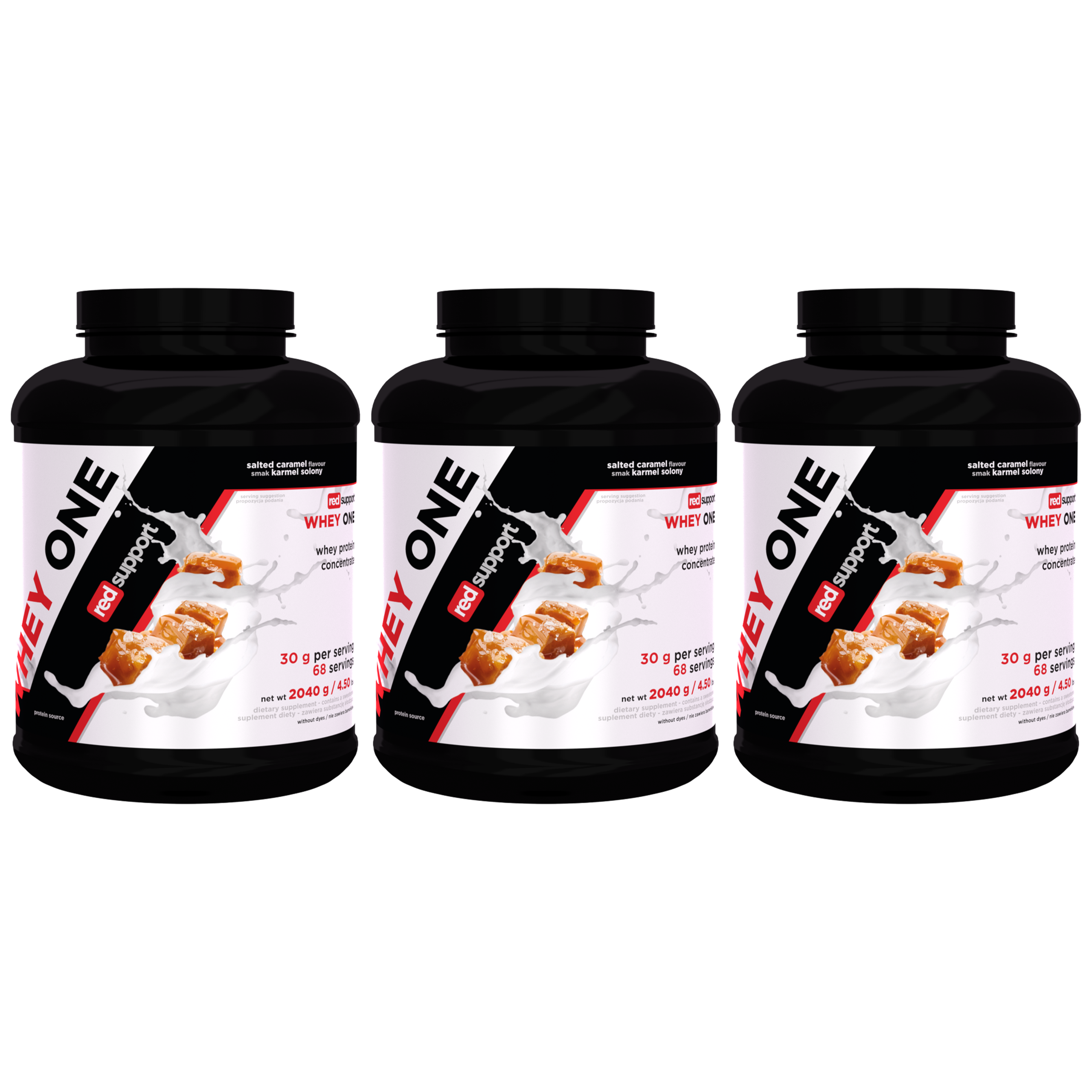 RED SUPPORT Whey One - 3x 2040g