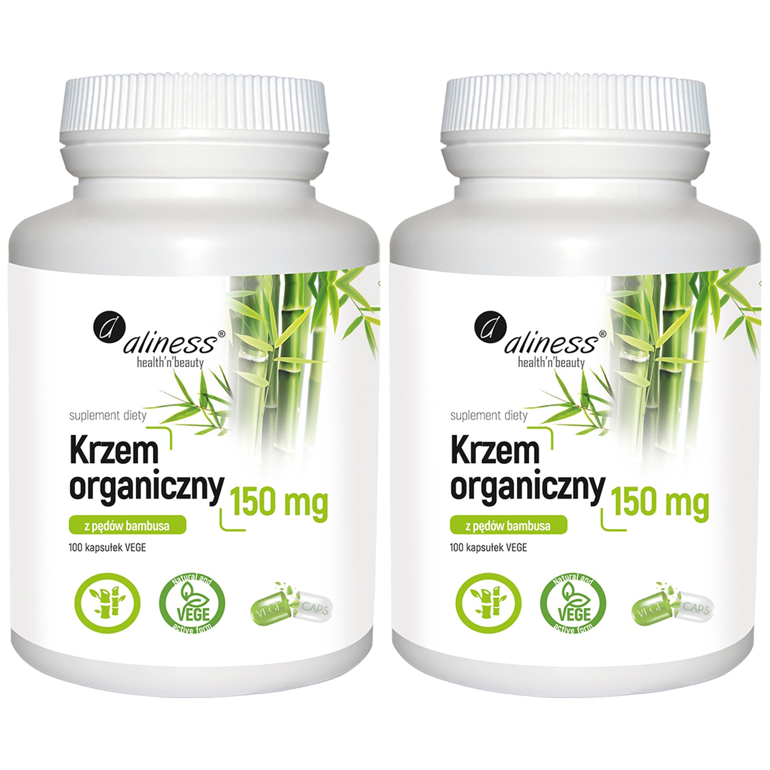 ALINESS - Krzem Organiczny 150mg - 2x 100vcaps.